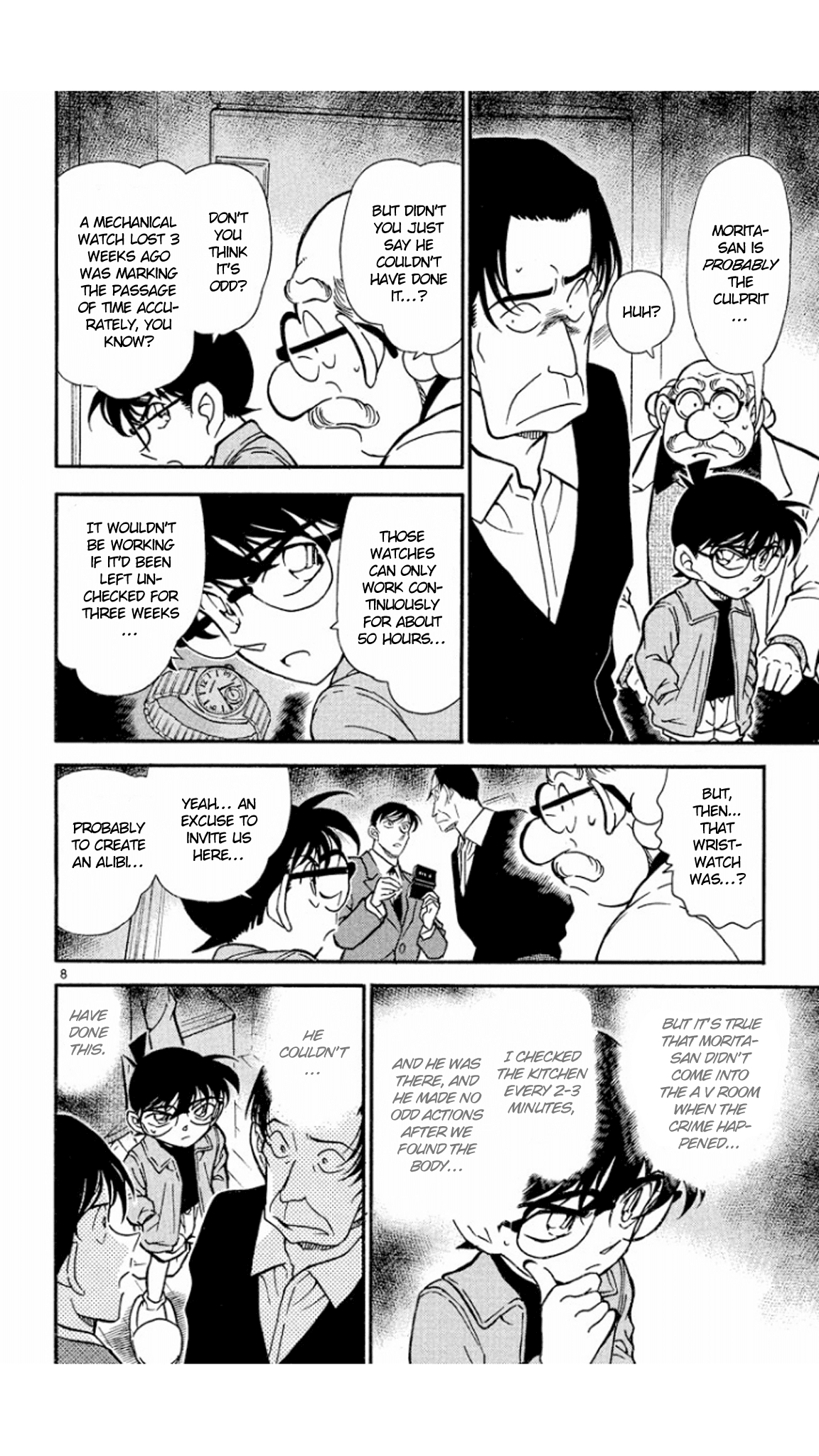 Detective Conan Chapter 336 page 9 - Chapter 336: A Clean Fragrance