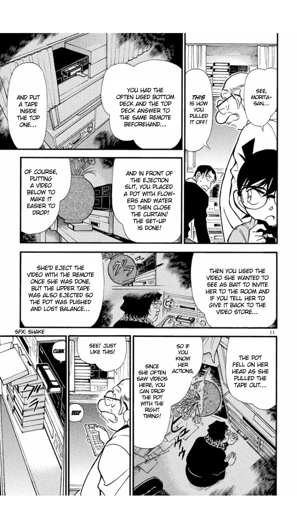 Detective Conan Chapter 337 page 12 - Chapter 337: The Life of Flowers