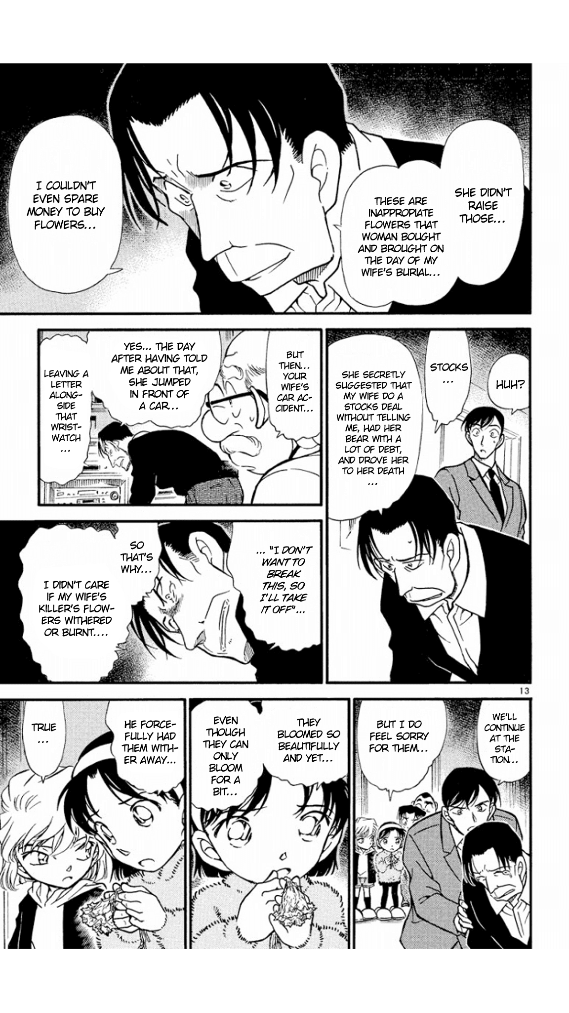 Detective Conan Chapter 337 page 14 - Chapter 337: The Life of Flowers
