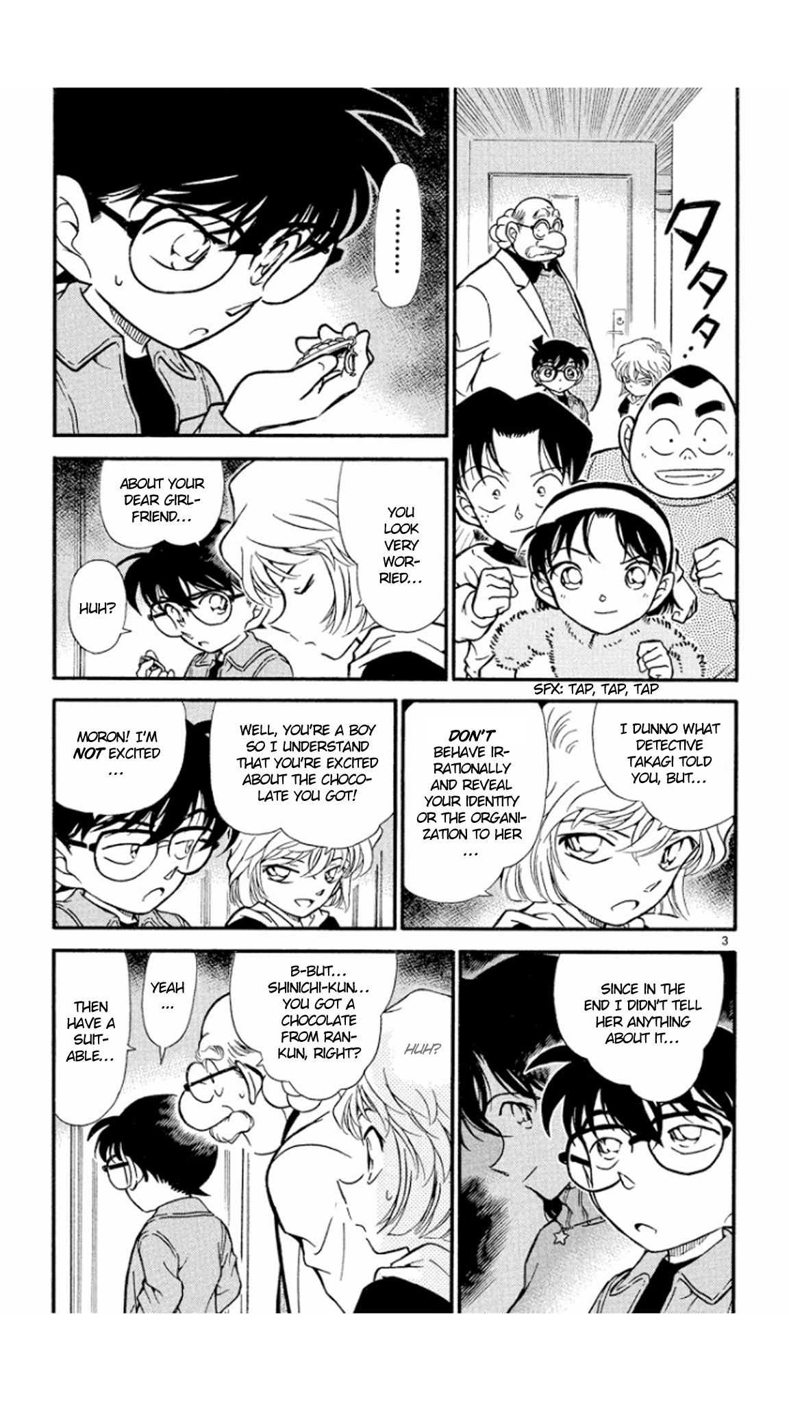 Detective Conan Chapter 337 page 4 - Chapter 337: The Life of Flowers