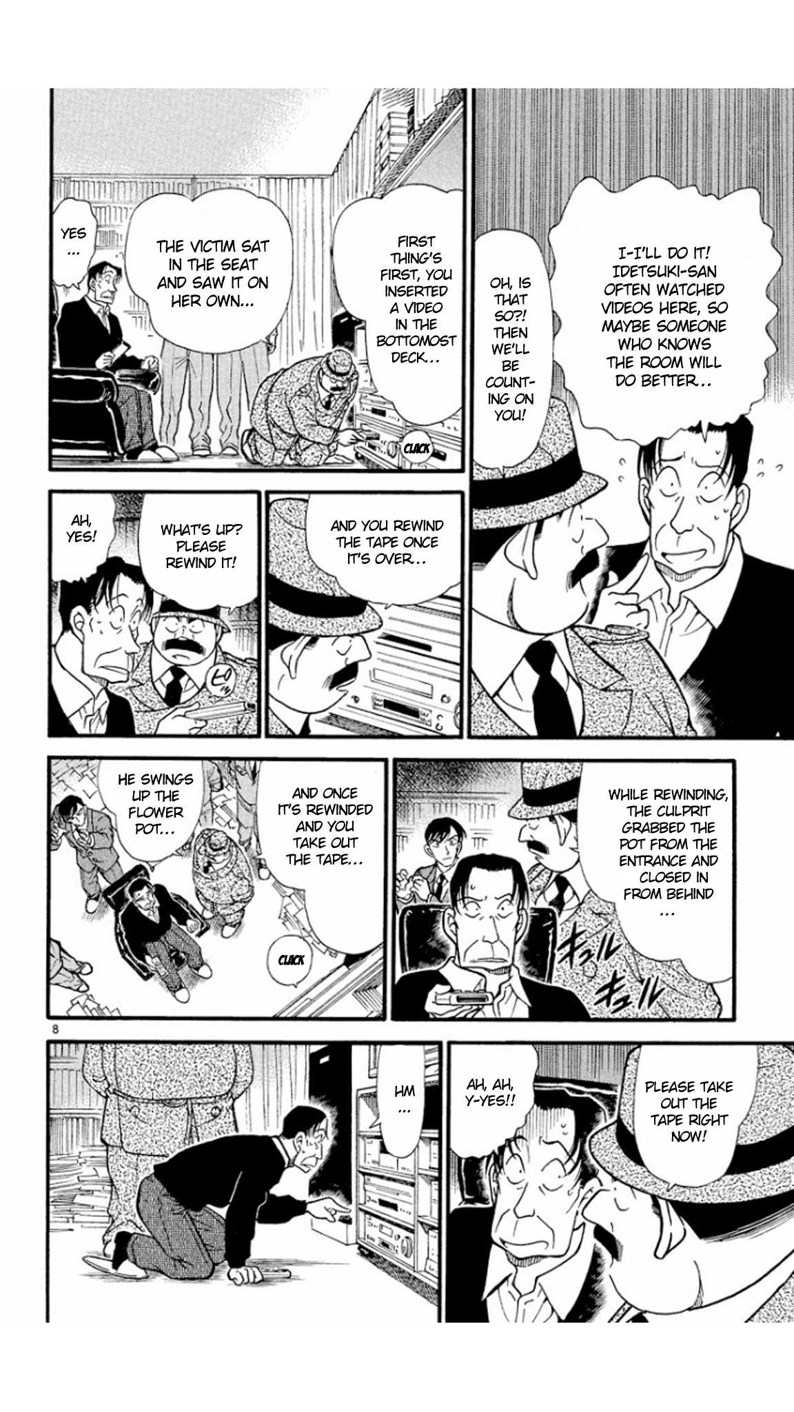 Detective Conan Chapter 337 page 9 - Chapter 337: The Life of Flowers