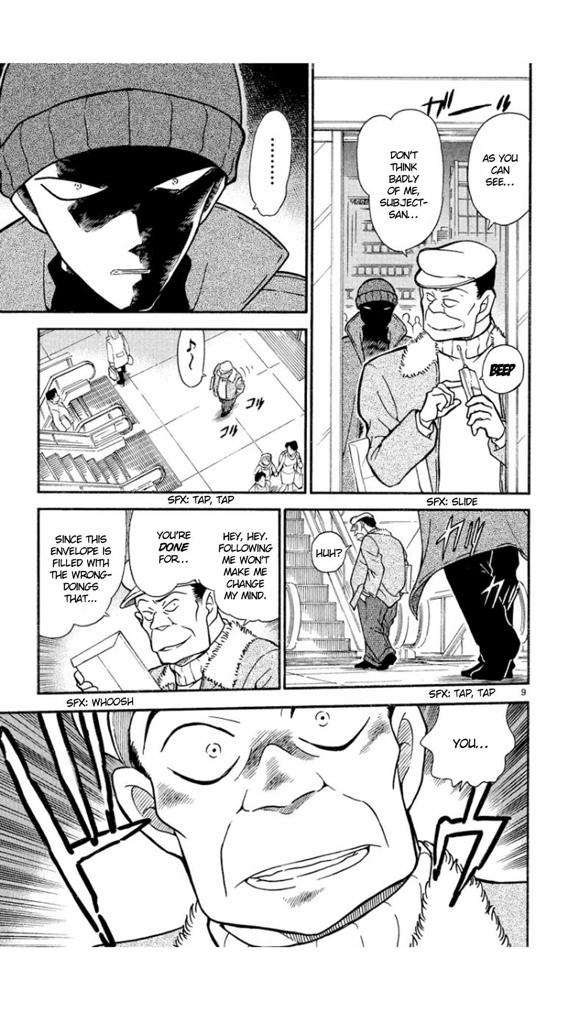 Detective Conan Chapter 338 page 10 - Chapter 338: The Meaning of X
