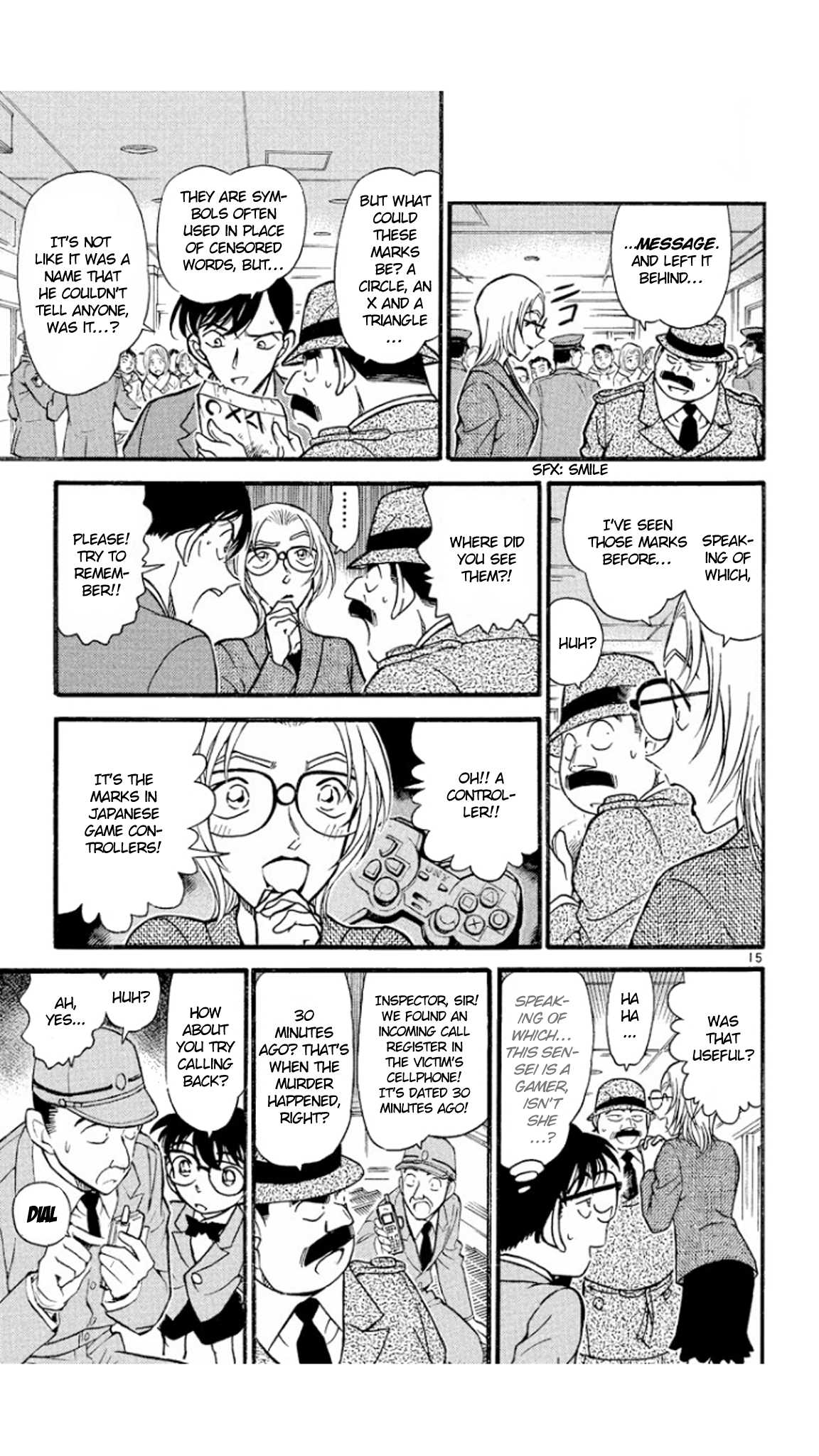 Detective Conan Chapter 338 page 16 - Chapter 338: The Meaning of X