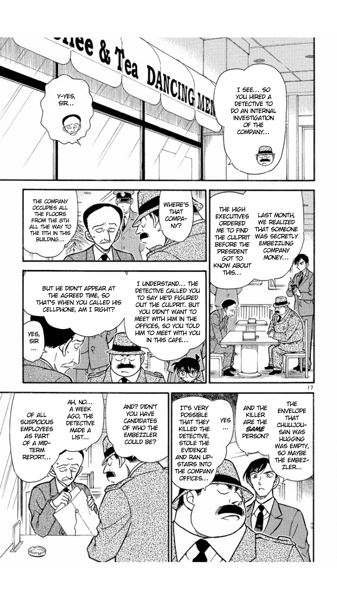 Detective Conan Chapter 338 page 18 - Chapter 338: The Meaning of X