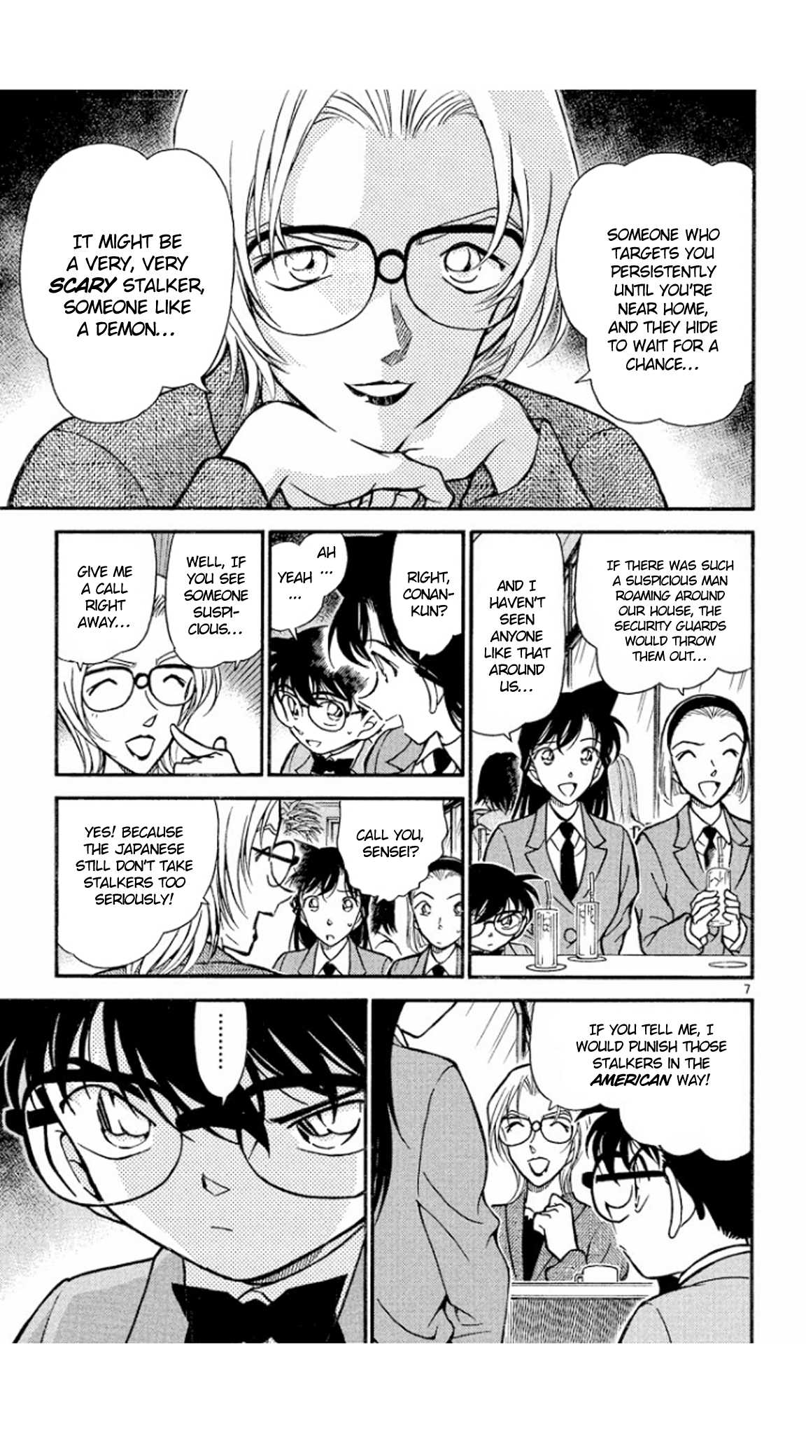 Detective Conan Chapter 338 page 8 - Chapter 338: The Meaning of X