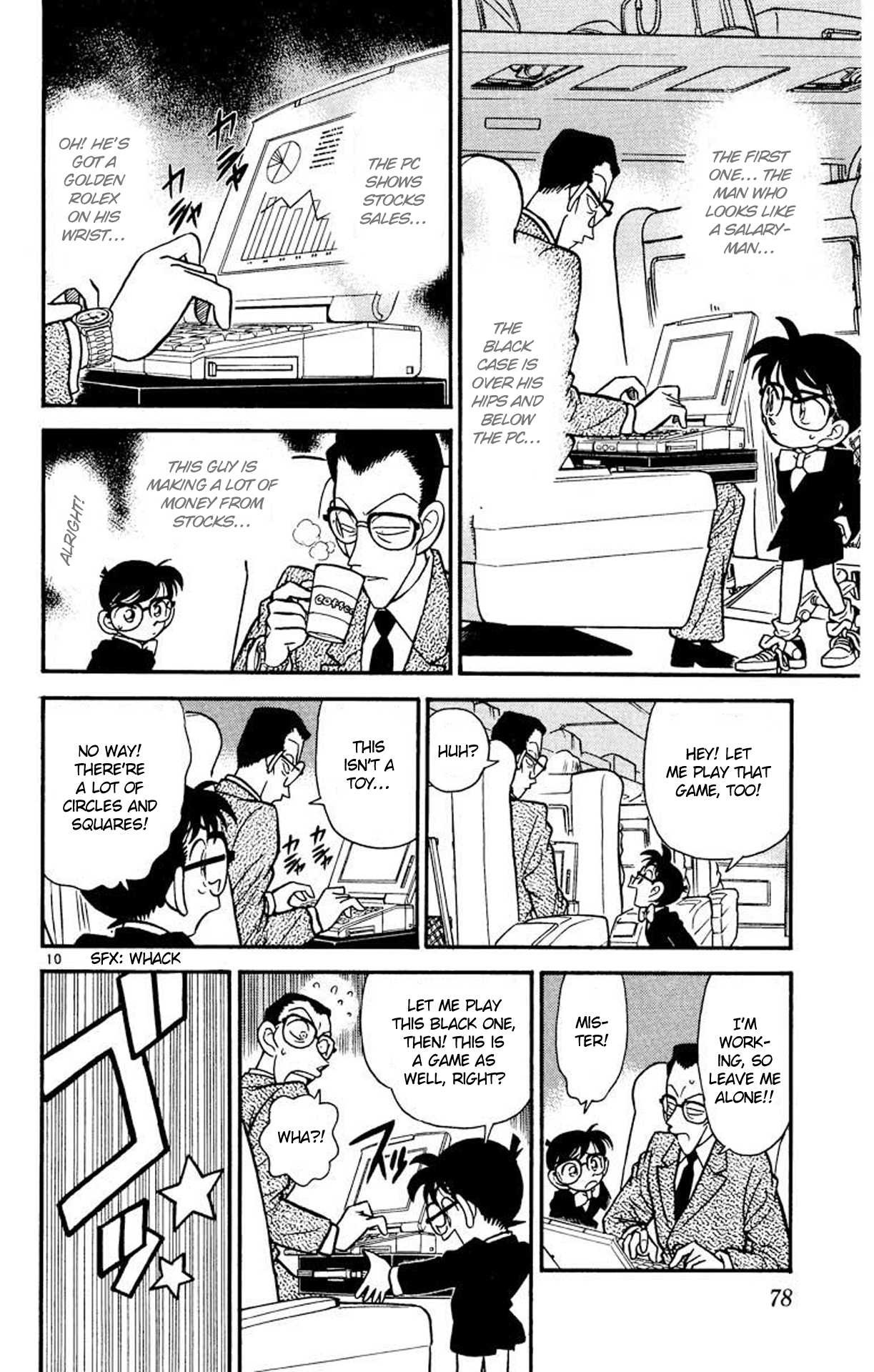 Detective Conan Chapter 34 page 11 - Chapter 34: The Four Passengers of the Green Car