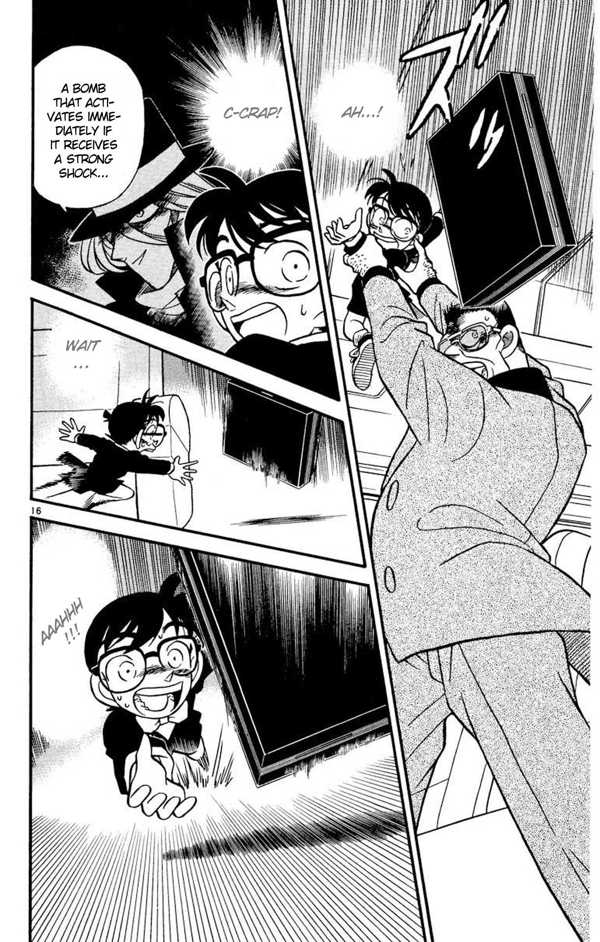 Detective Conan Chapter 34 page 17 - Chapter 34: The Four Passengers of the Green Car