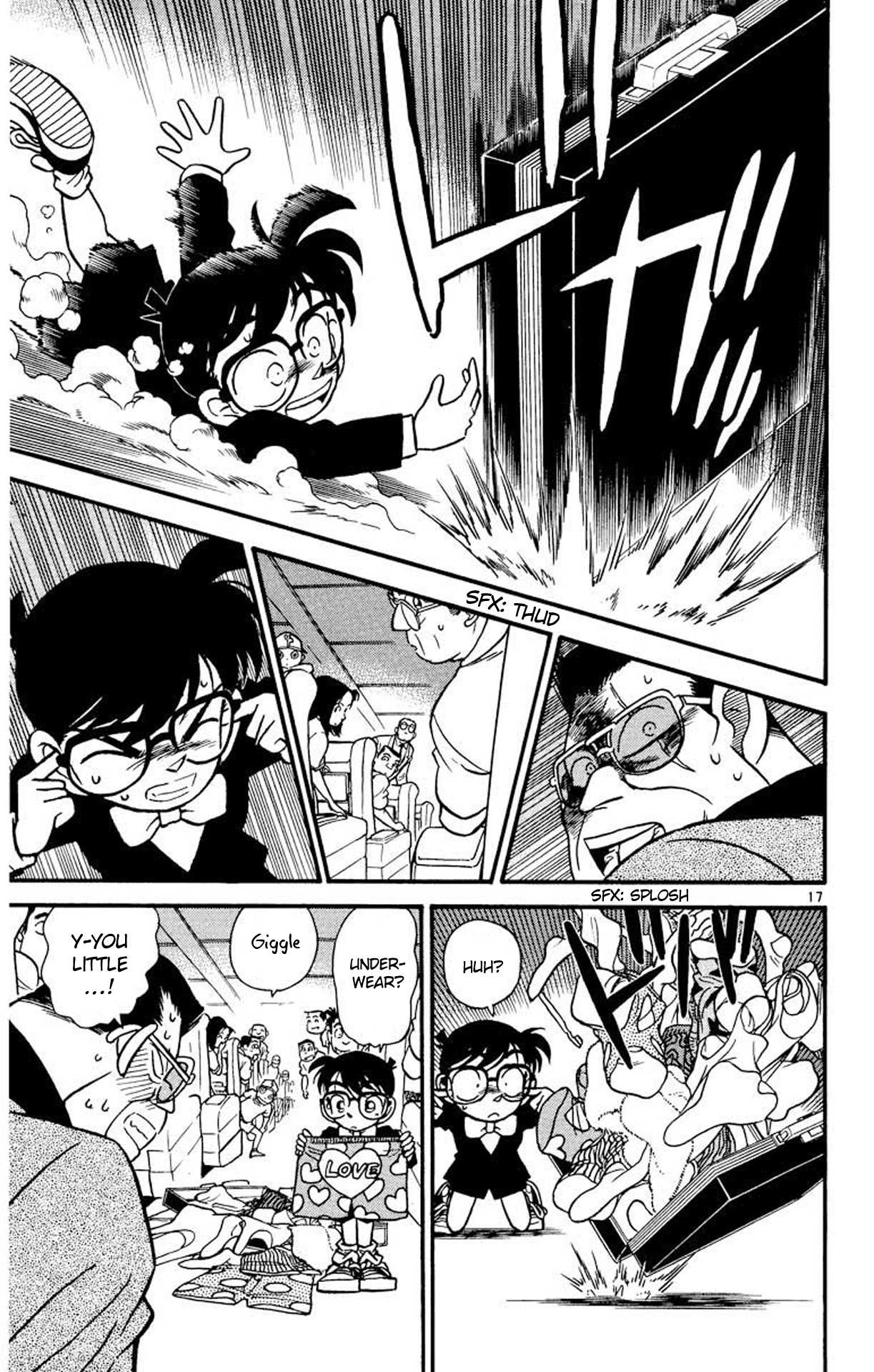 Detective Conan Chapter 34 page 18 - Chapter 34: The Four Passengers of the Green Car
