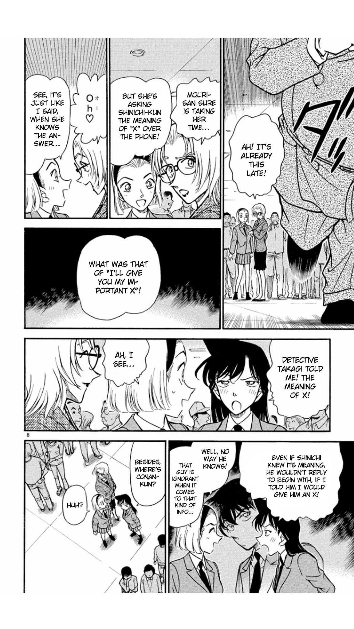 Detective Conan Chapter 340 page 9 - Chapter 340: Time to Pick the Apple