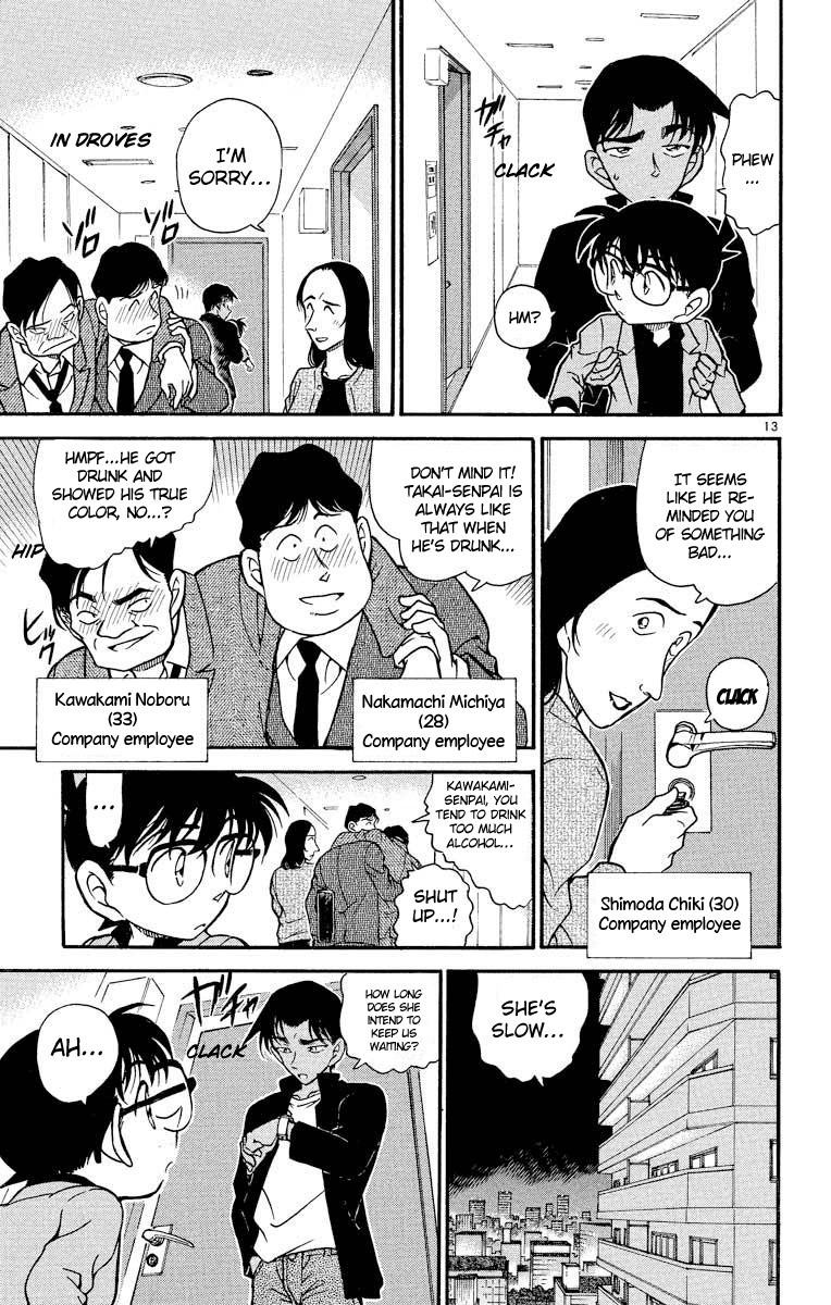 Detective Conan Chapter 341 page 14 - Chapter 341: A Clue to Counterattack