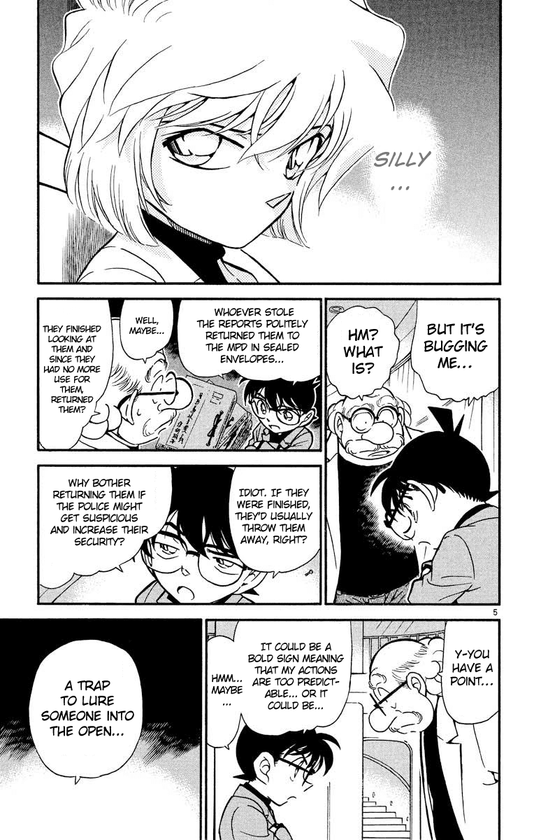 Detective Conan Chapter 341 page 6 - Chapter 341: A Clue to Counterattack