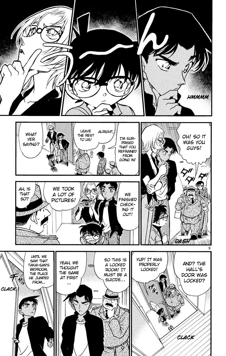 Detective Conan Chapter 342 page 10 - Chapter 342: The Neighbor Who Jumped