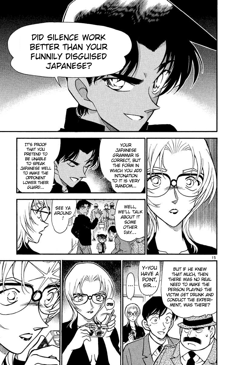 Detective Conan Chapter 343 page 16 - Chapter 343: Who Are Ya?