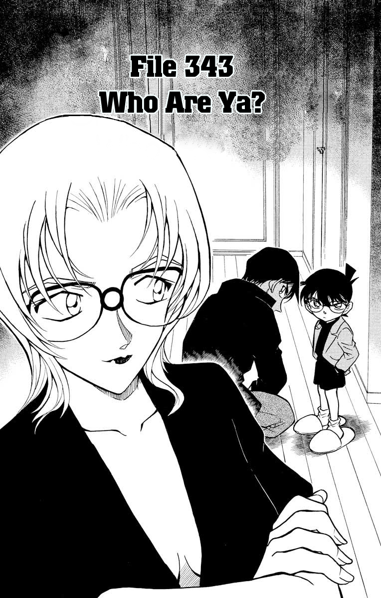 Detective Conan Chapter 343 page 2 - Chapter 343: Who Are Ya?