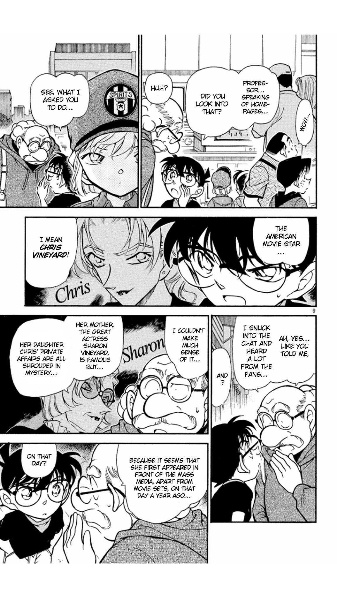 Detective Conan Chapter 344 page 10 - Chapter 344: A Storm of Booing