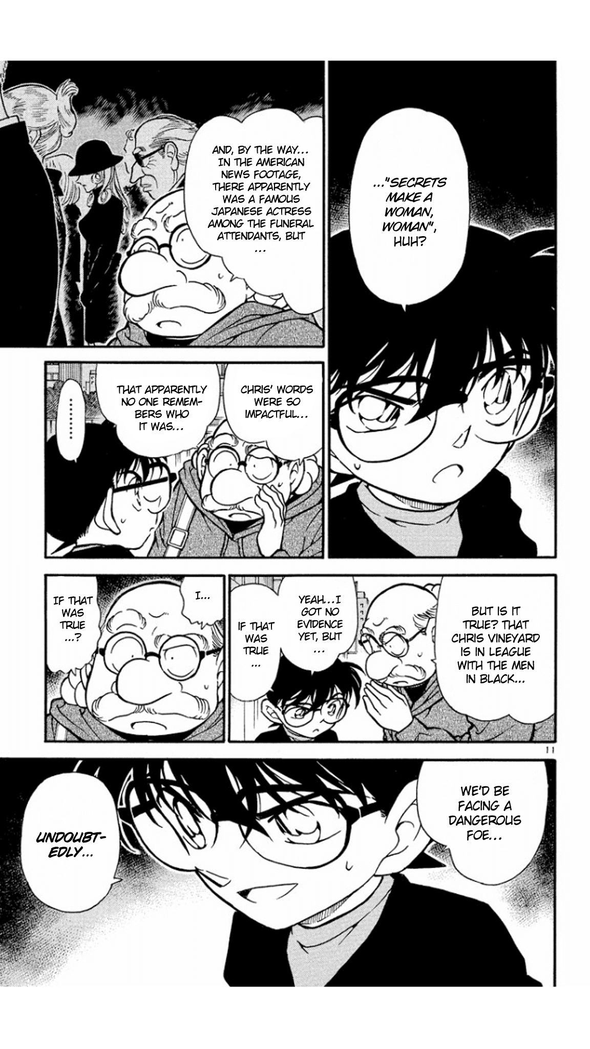 Detective Conan Chapter 344 page 12 - Chapter 344: A Storm of Booing