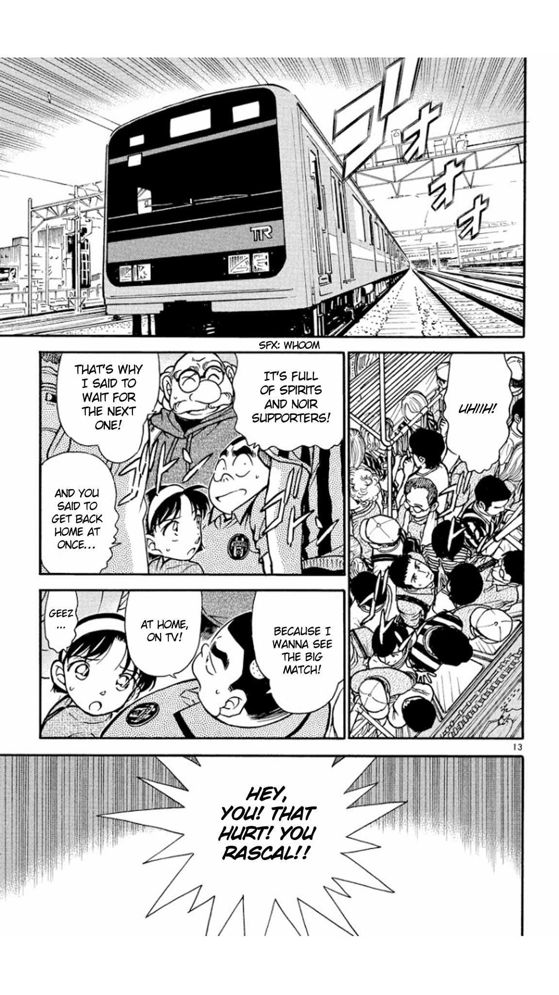 Detective Conan Chapter 344 page 14 - Chapter 344: A Storm of Booing