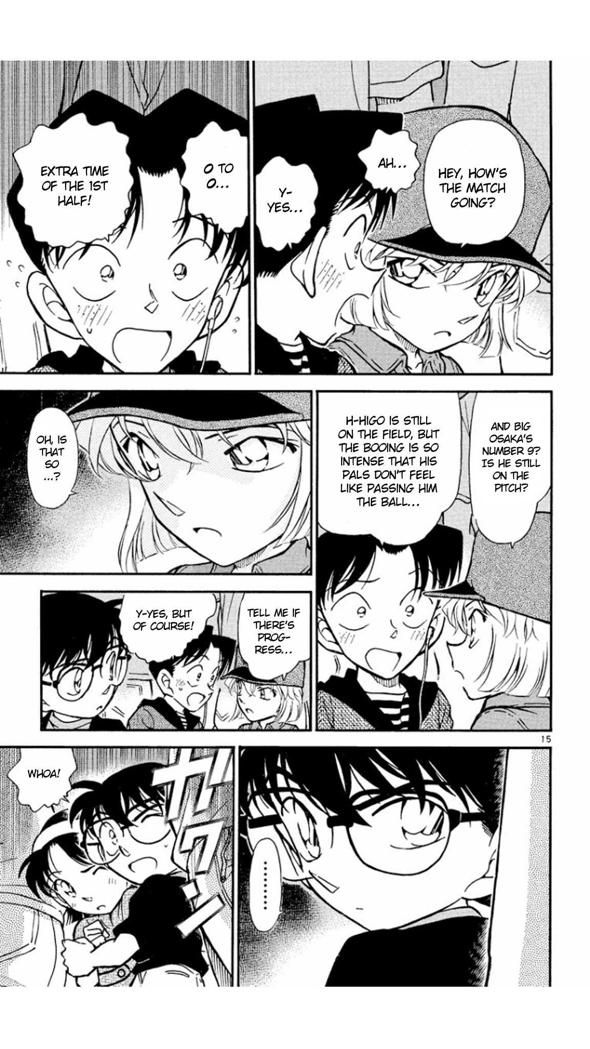 Detective Conan Chapter 344 page 16 - Chapter 344: A Storm of Booing