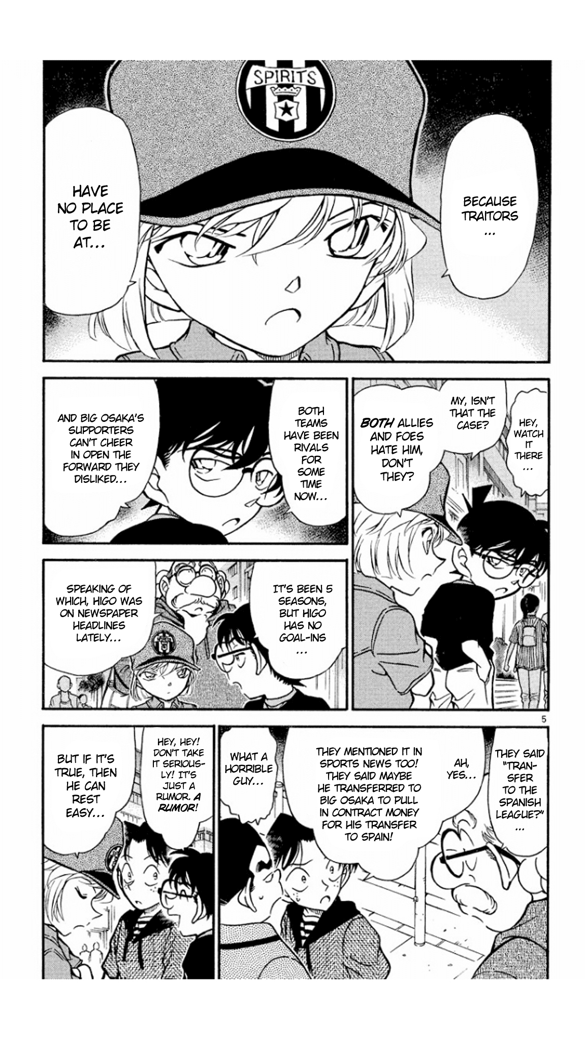 Detective Conan Chapter 344 page 6 - Chapter 344: A Storm of Booing