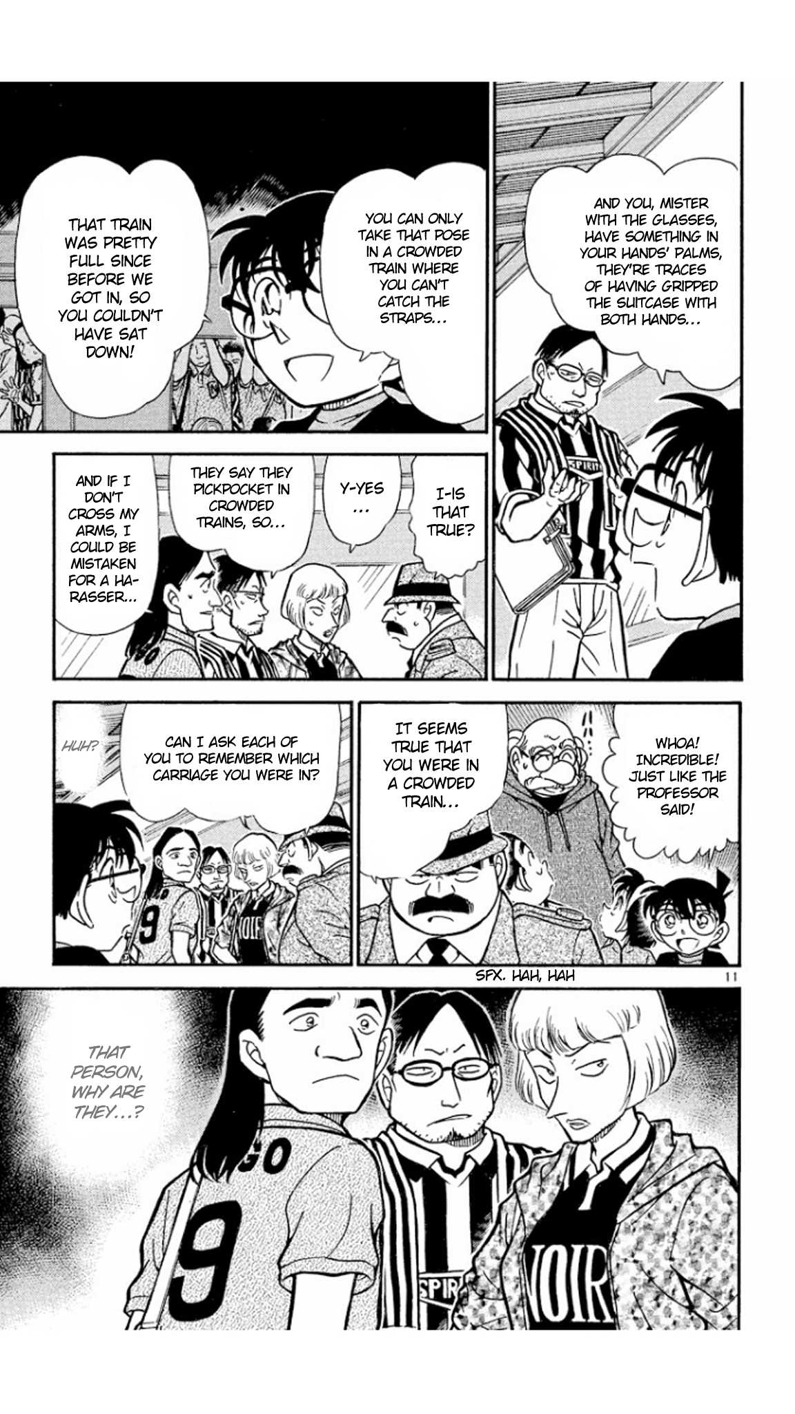 Detective Conan Chapter 345 page 12 - Chapter 345: The Suspicious Supporters