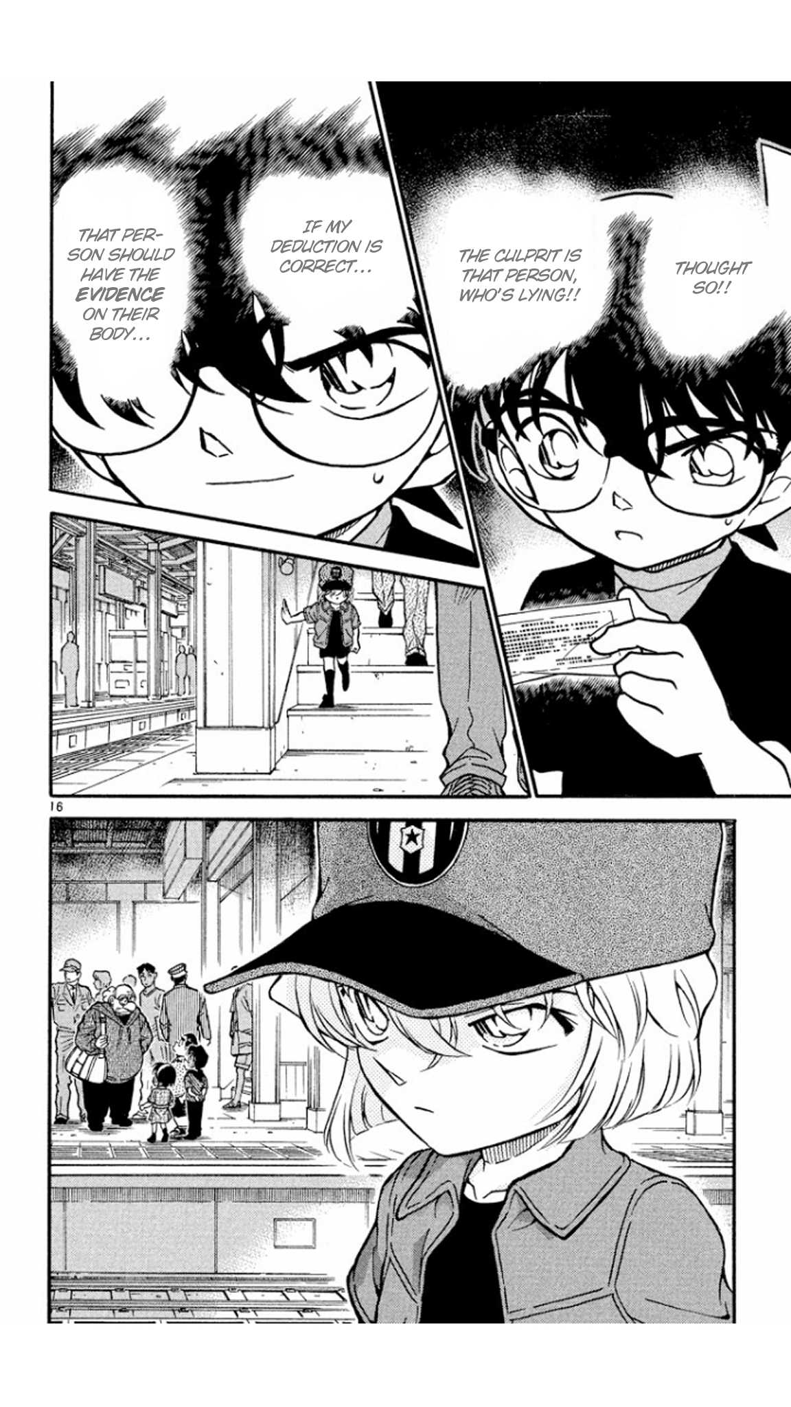 Detective Conan Chapter 345 page 17 - Chapter 345: The Suspicious Supporters
