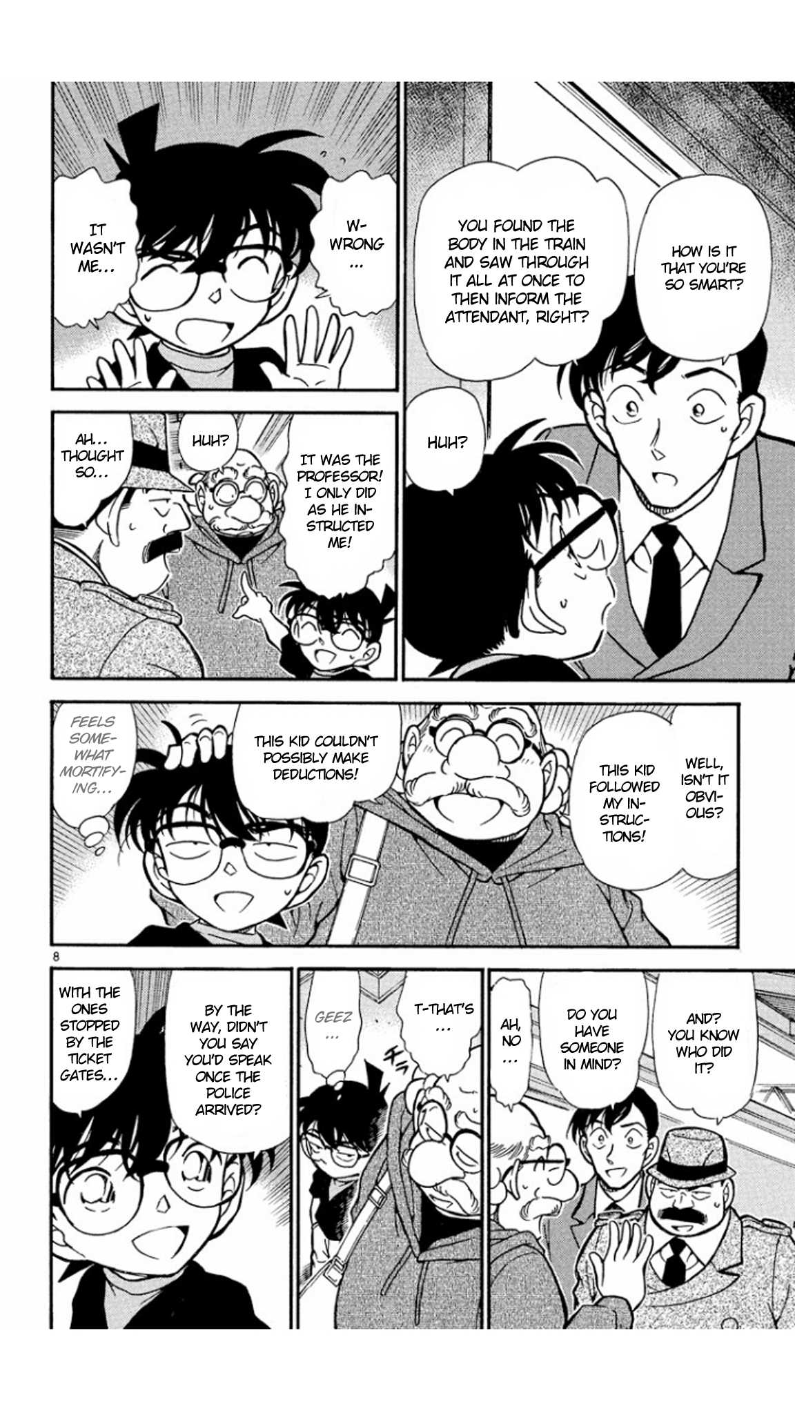 Detective Conan Chapter 345 page 9 - Chapter 345: The Suspicious Supporters