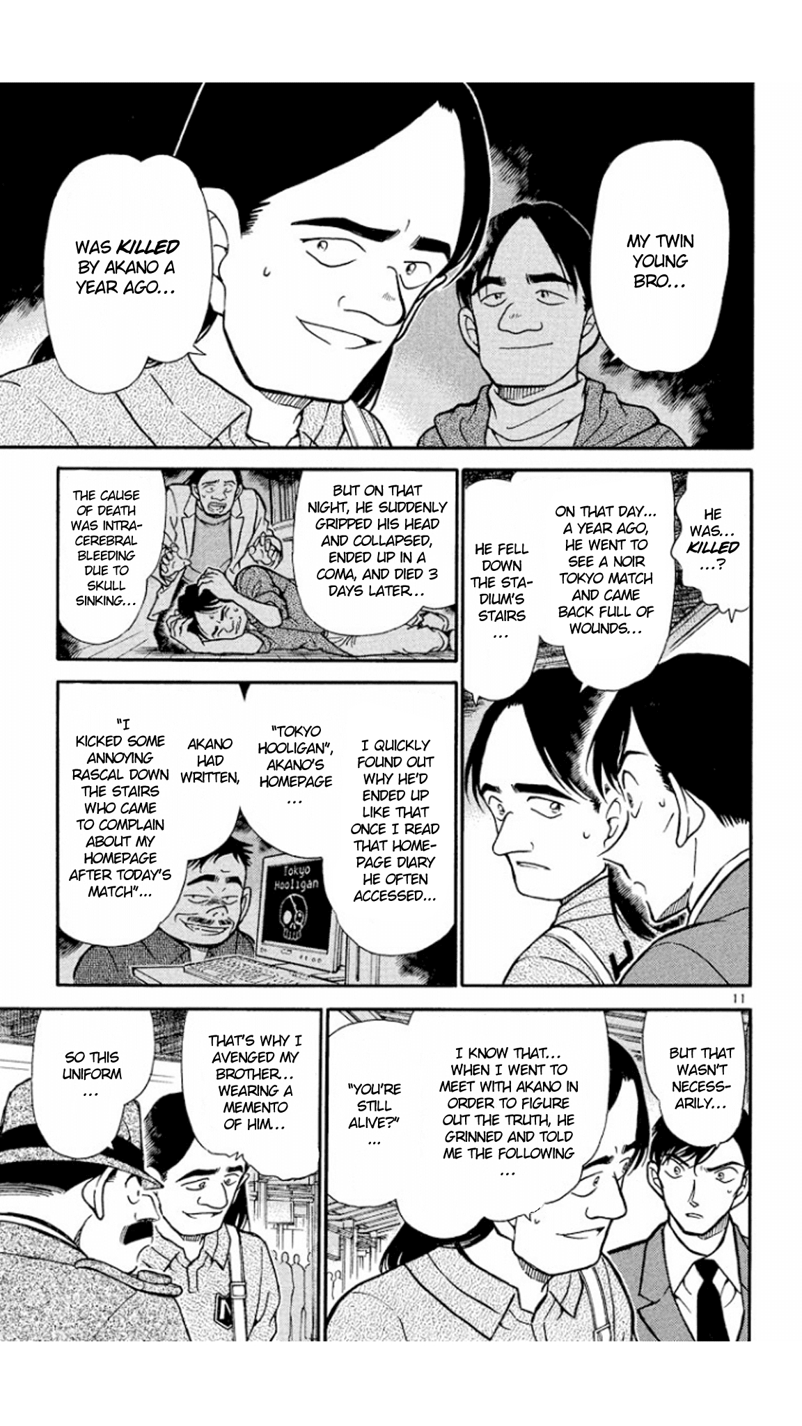 Detective Conan Chapter 346 page 12 - Chapter 346: A Fake Supporter