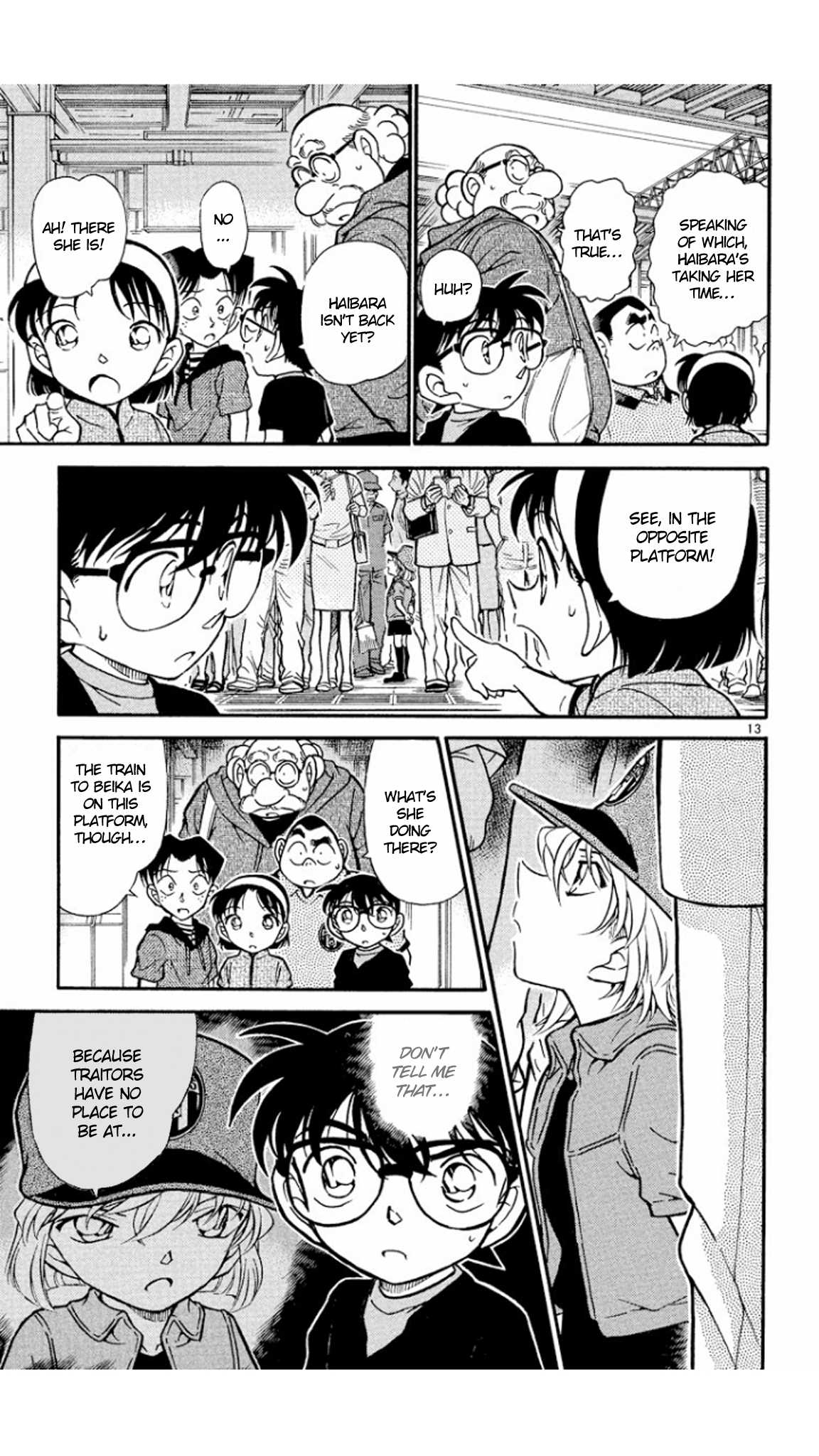 Detective Conan Chapter 346 page 14 - Chapter 346: A Fake Supporter