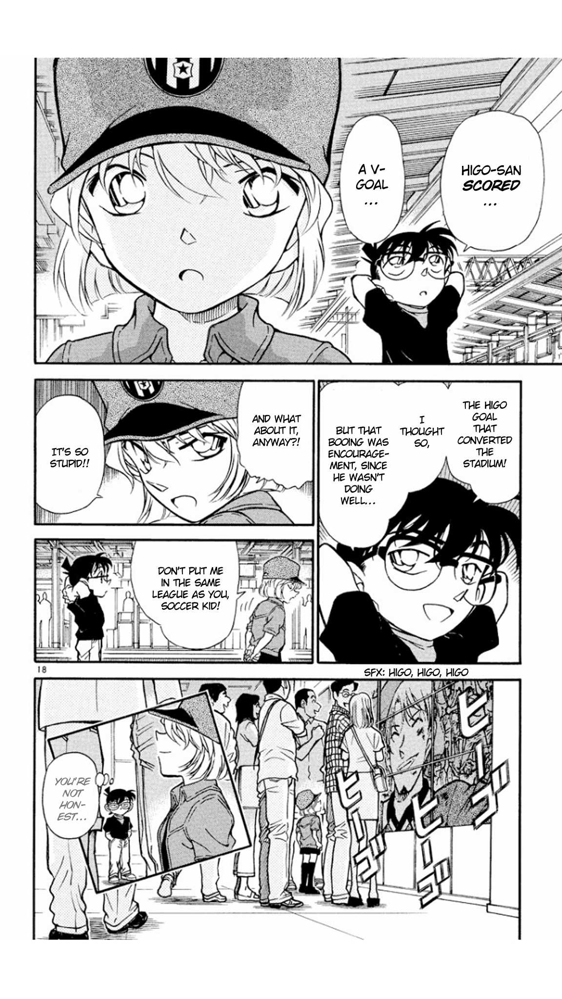 Detective Conan Chapter 346 page 19 - Chapter 346: A Fake Supporter