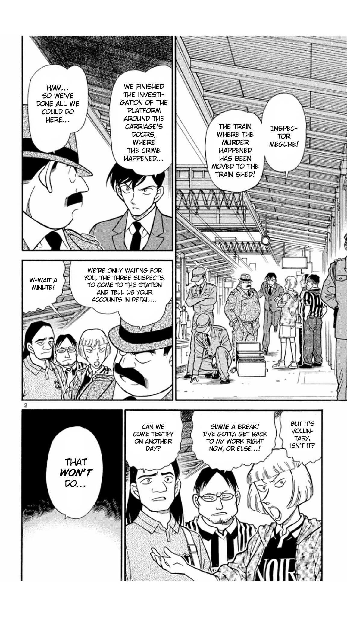 Detective Conan Chapter 346 page 3 - Chapter 346: A Fake Supporter