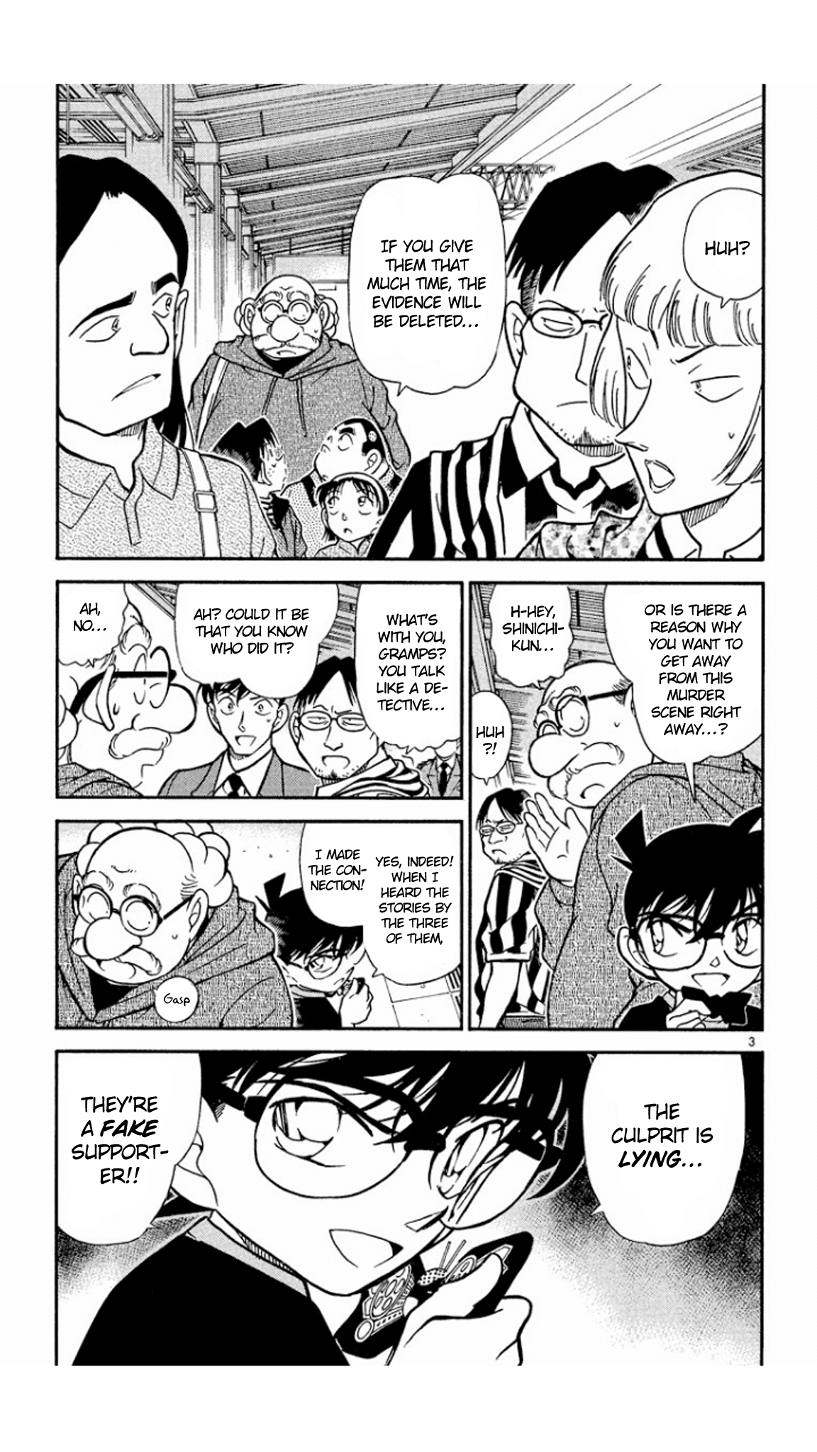 Detective Conan Chapter 346 page 4 - Chapter 346: A Fake Supporter