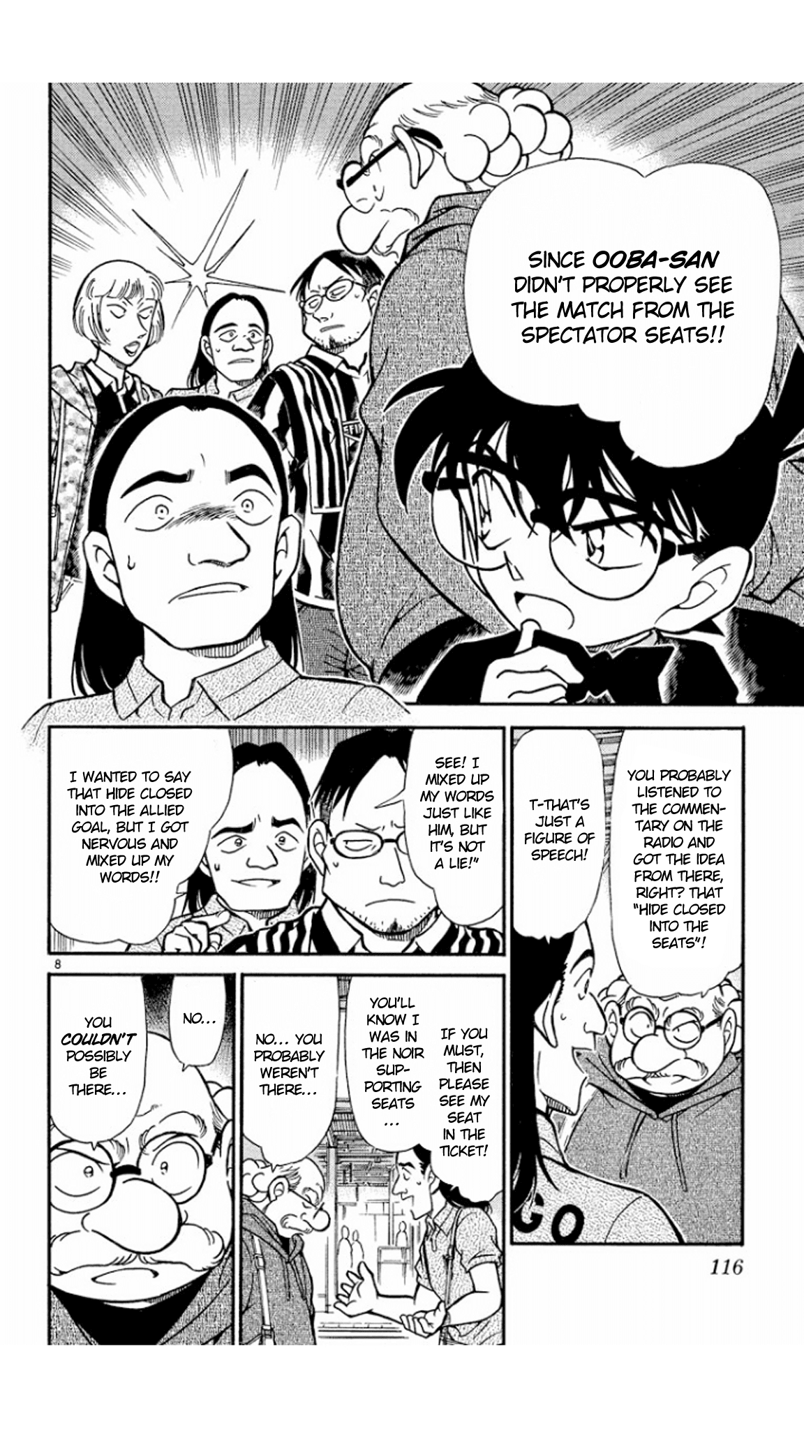 Detective Conan Chapter 346 page 9 - Chapter 346: A Fake Supporter