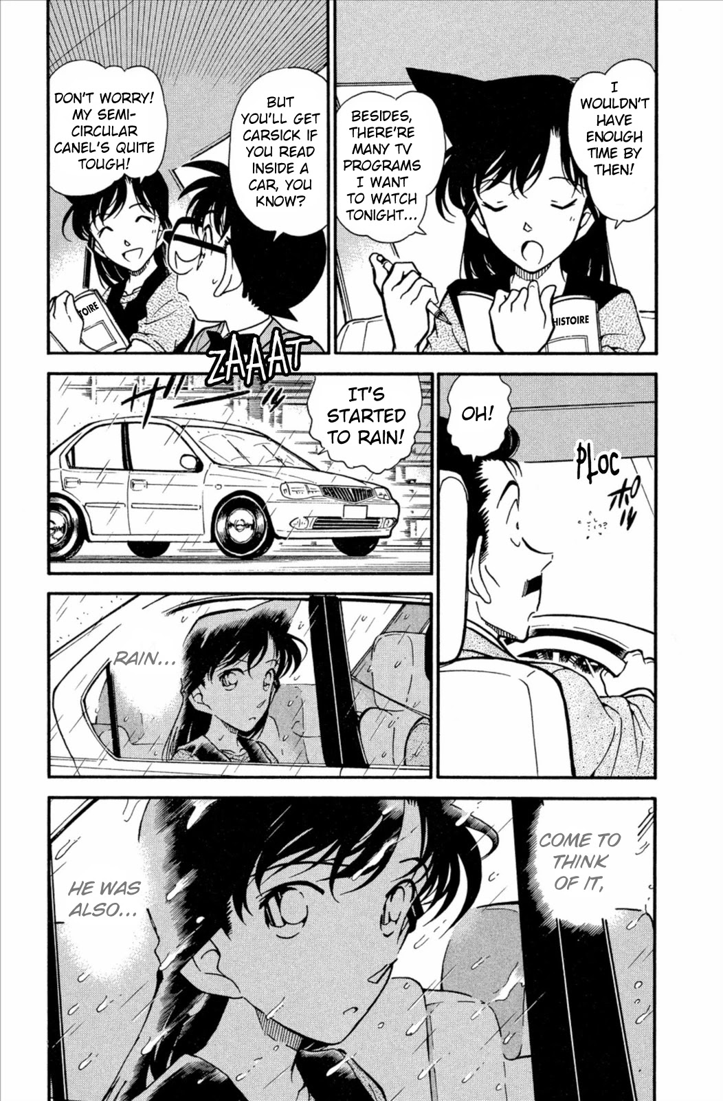 Detective Conan Chapter 347 page 4 - Chapter 347: Raining Deja-vu