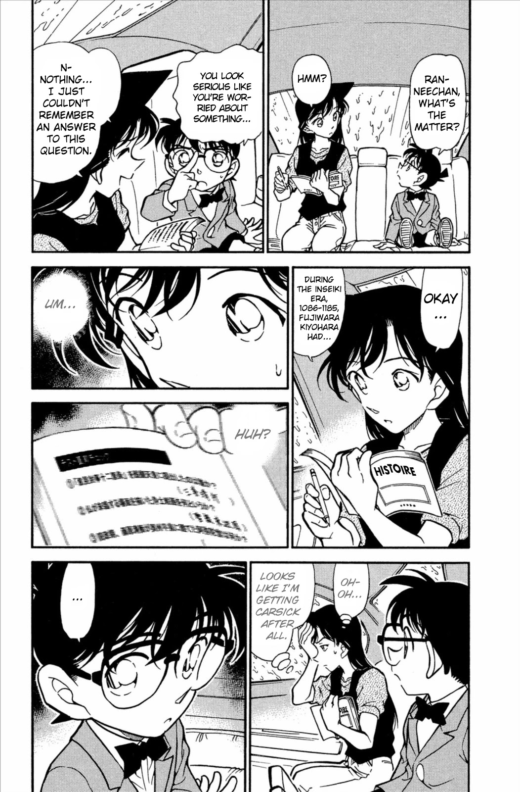 Detective Conan Chapter 347 page 6 - Chapter 347: Raining Deja-vu