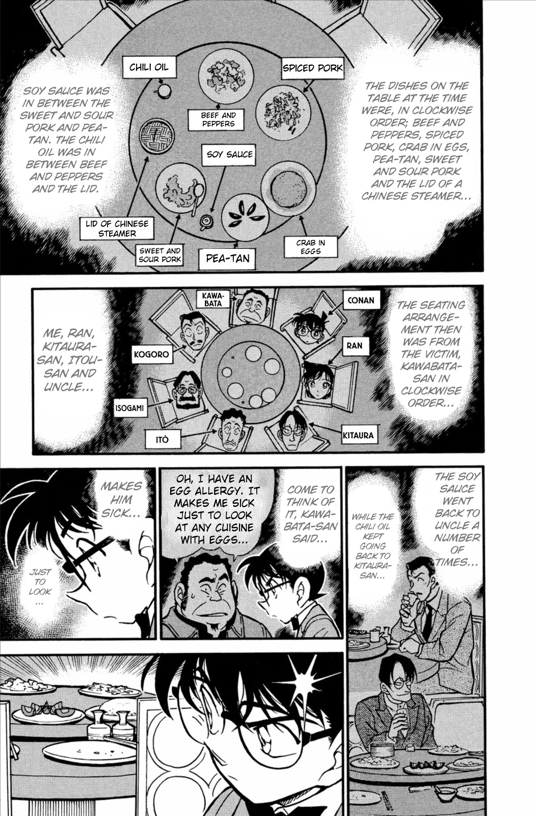 Detective Conan Chapter 348 page 14 - Chapter 348: The Misleading Washcloth