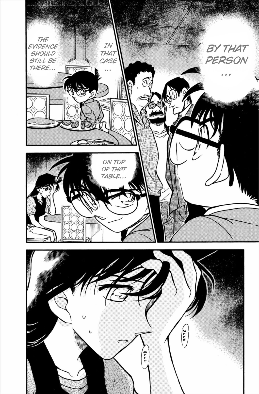 Detective Conan Chapter 348 page 17 - Chapter 348: The Misleading Washcloth