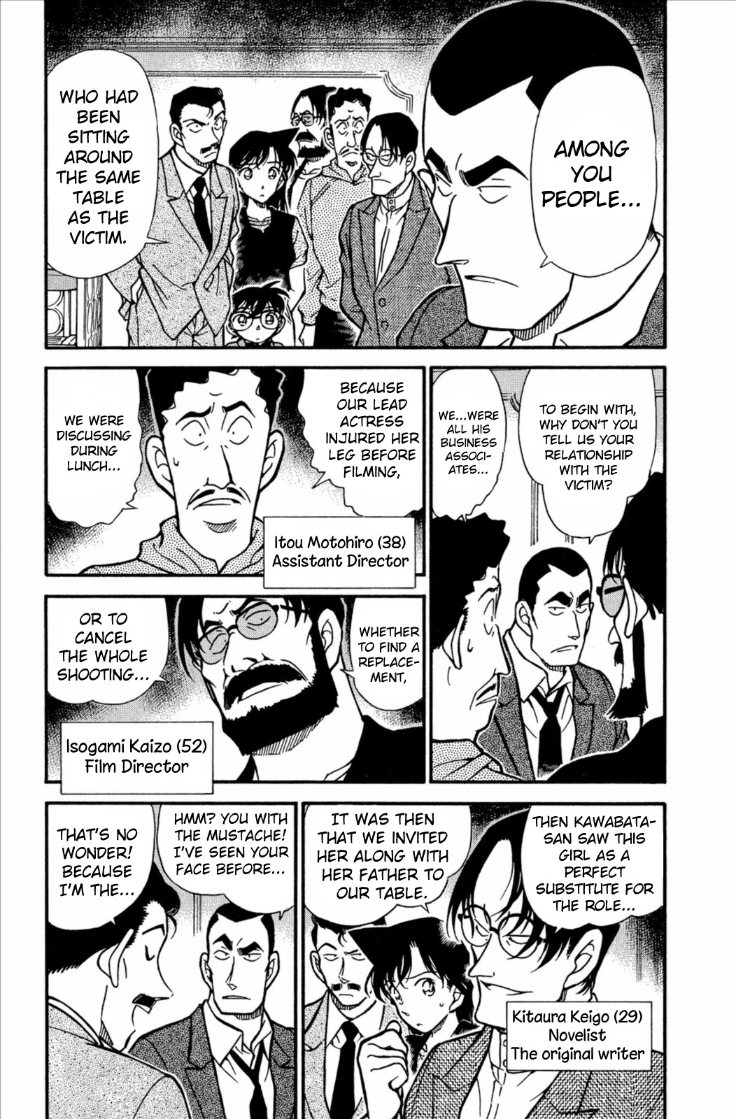 Detective Conan Chapter 348 page 4 - Chapter 348: The Misleading Washcloth