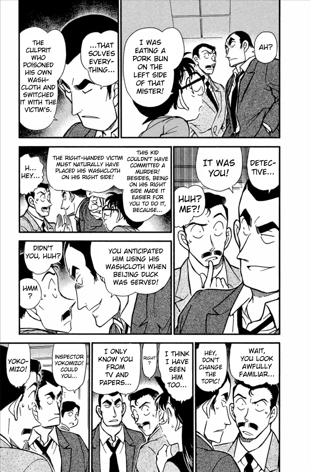 Detective Conan Chapter 348 page 6 - Chapter 348: The Misleading Washcloth