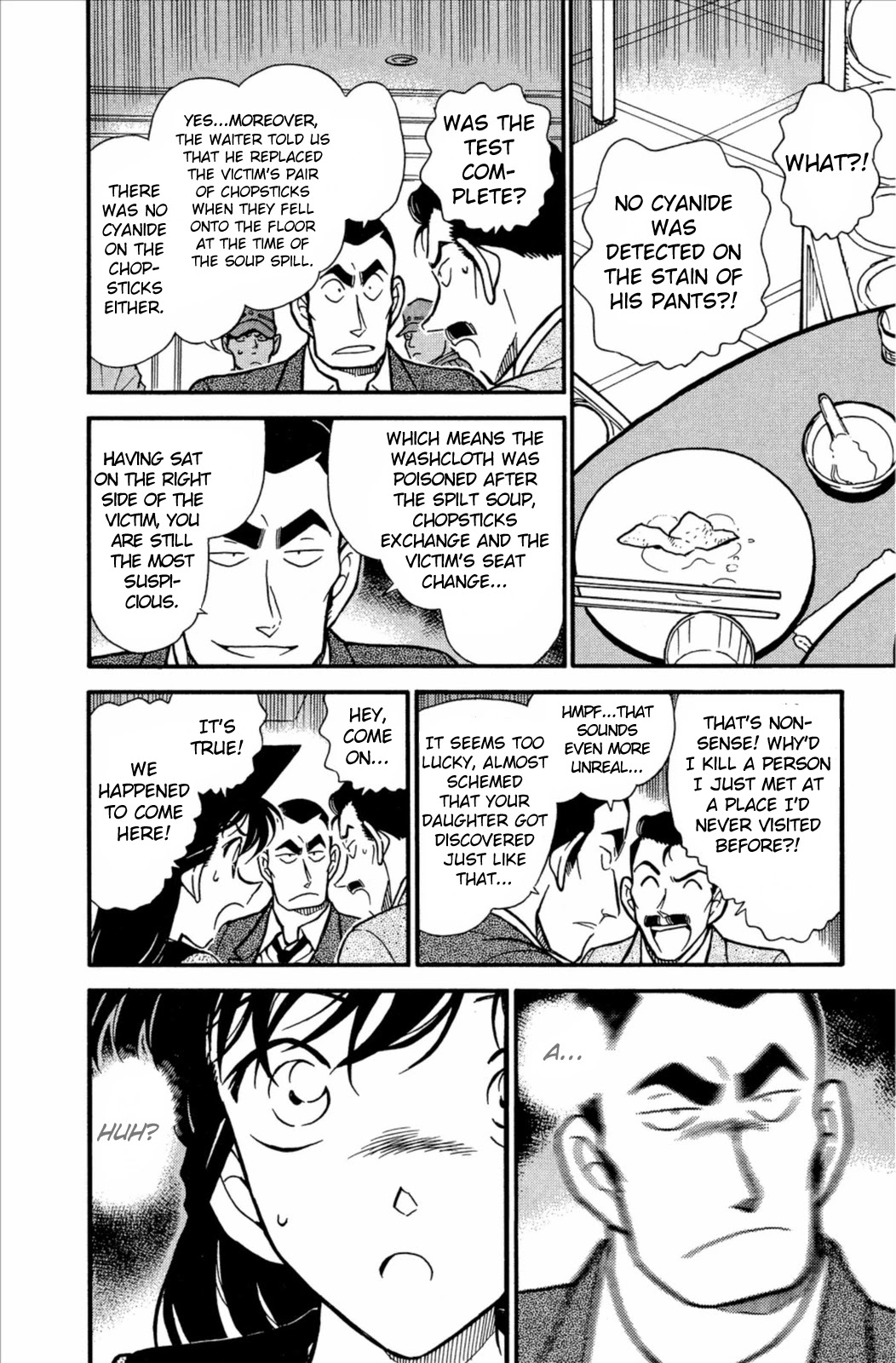 Detective Conan Chapter 348 page 9 - Chapter 348: The Misleading Washcloth