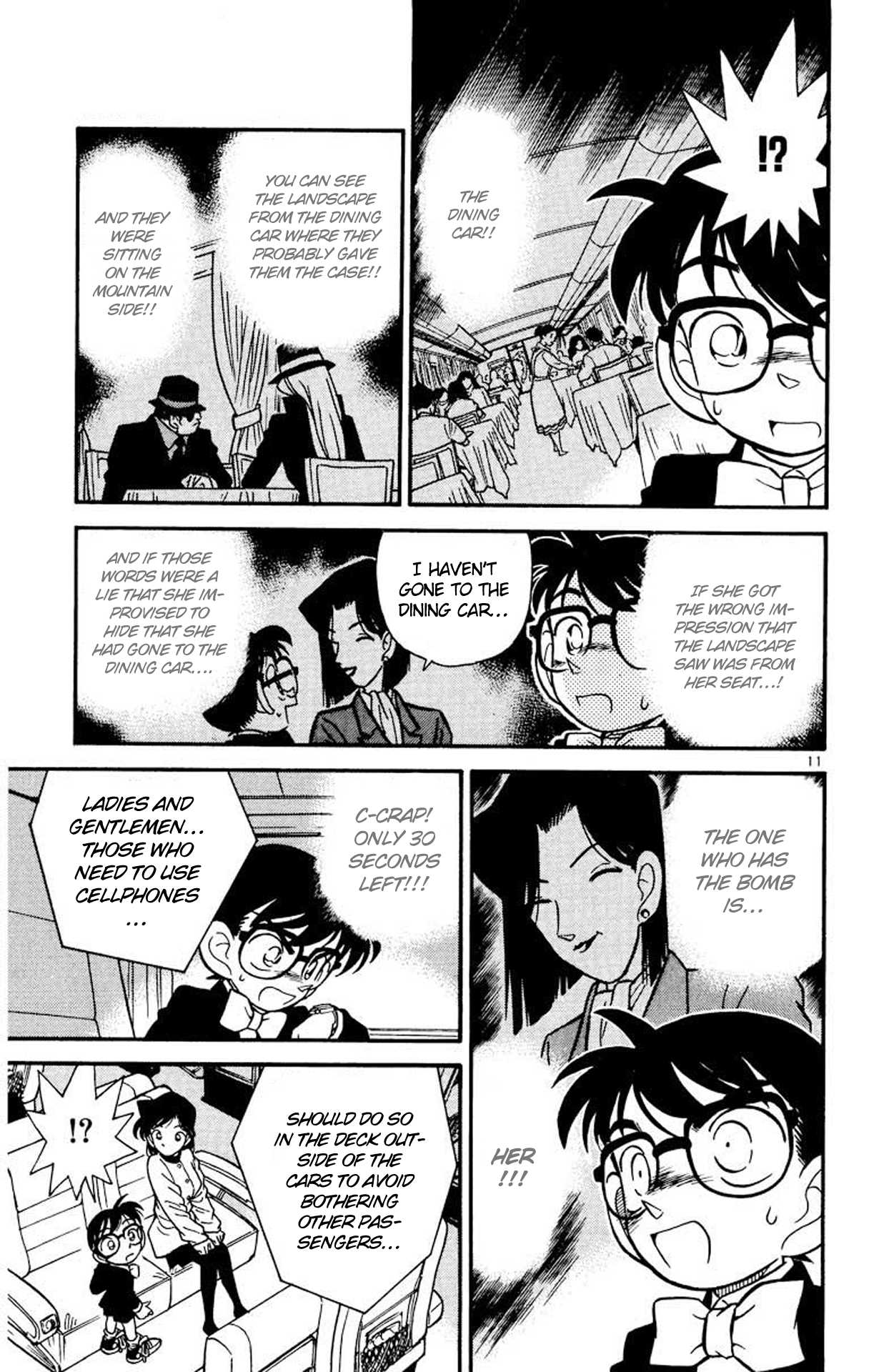 Detective Conan Chapter 35 page 12 - Chapter 35: The Last 10 Seconds of Fear