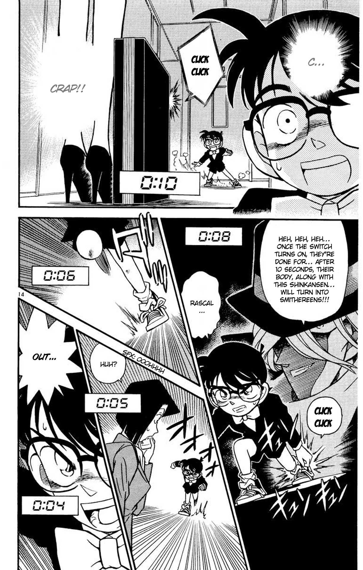 Detective Conan Chapter 35 page 15 - Chapter 35: The Last 10 Seconds of Fear