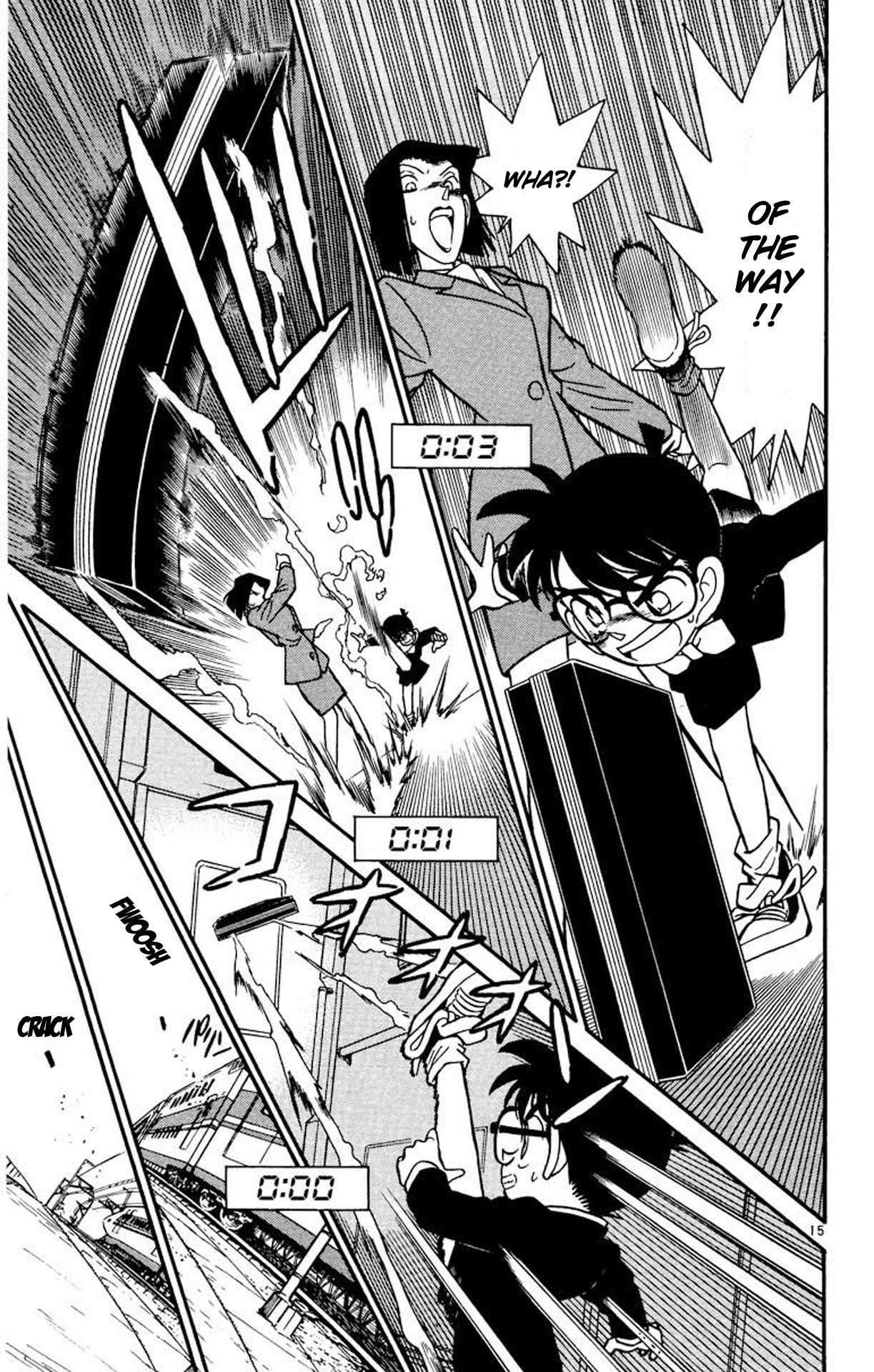 Detective Conan Chapter 35 page 16 - Chapter 35: The Last 10 Seconds of Fear