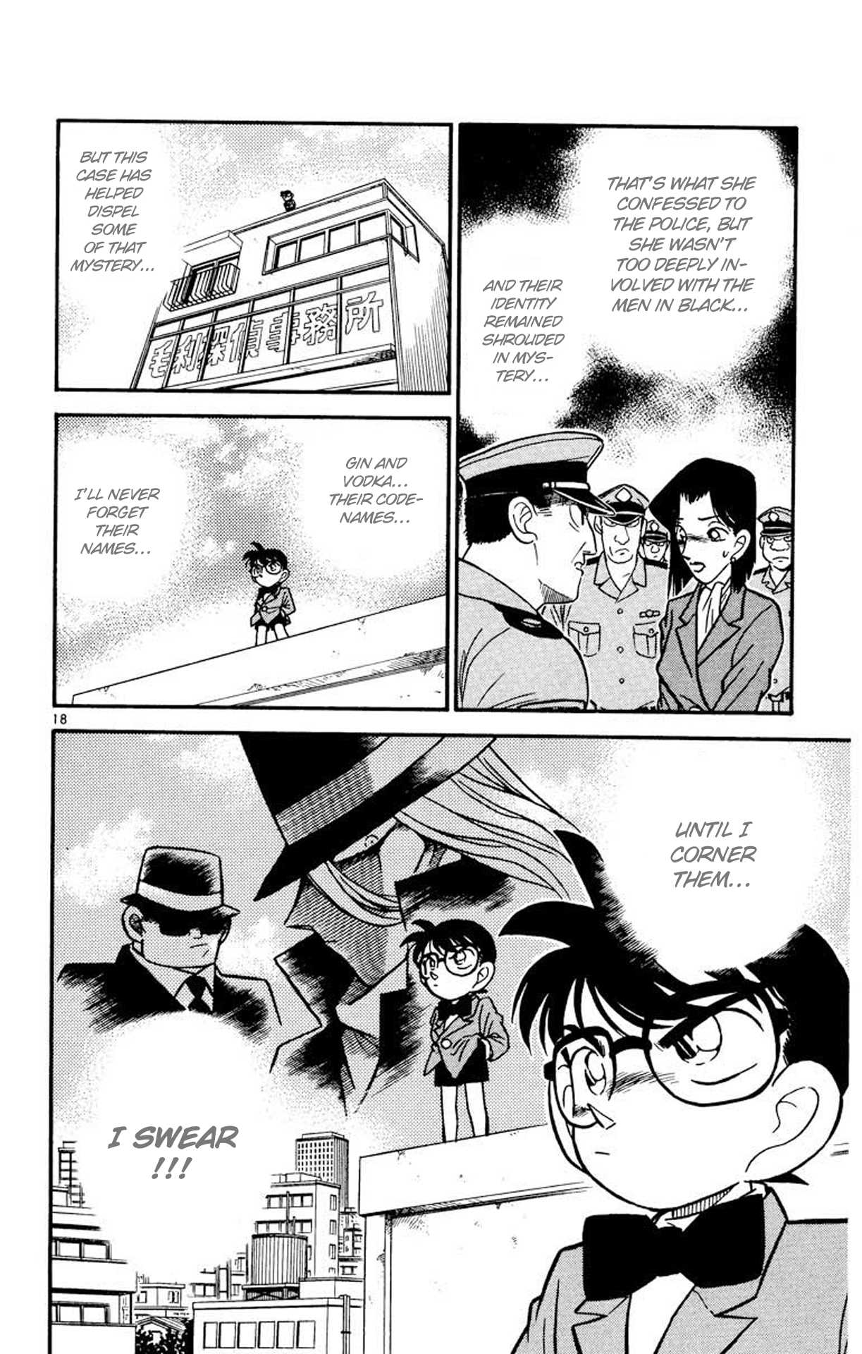Detective Conan Chapter 35 page 19 - Chapter 35: The Last 10 Seconds of Fear