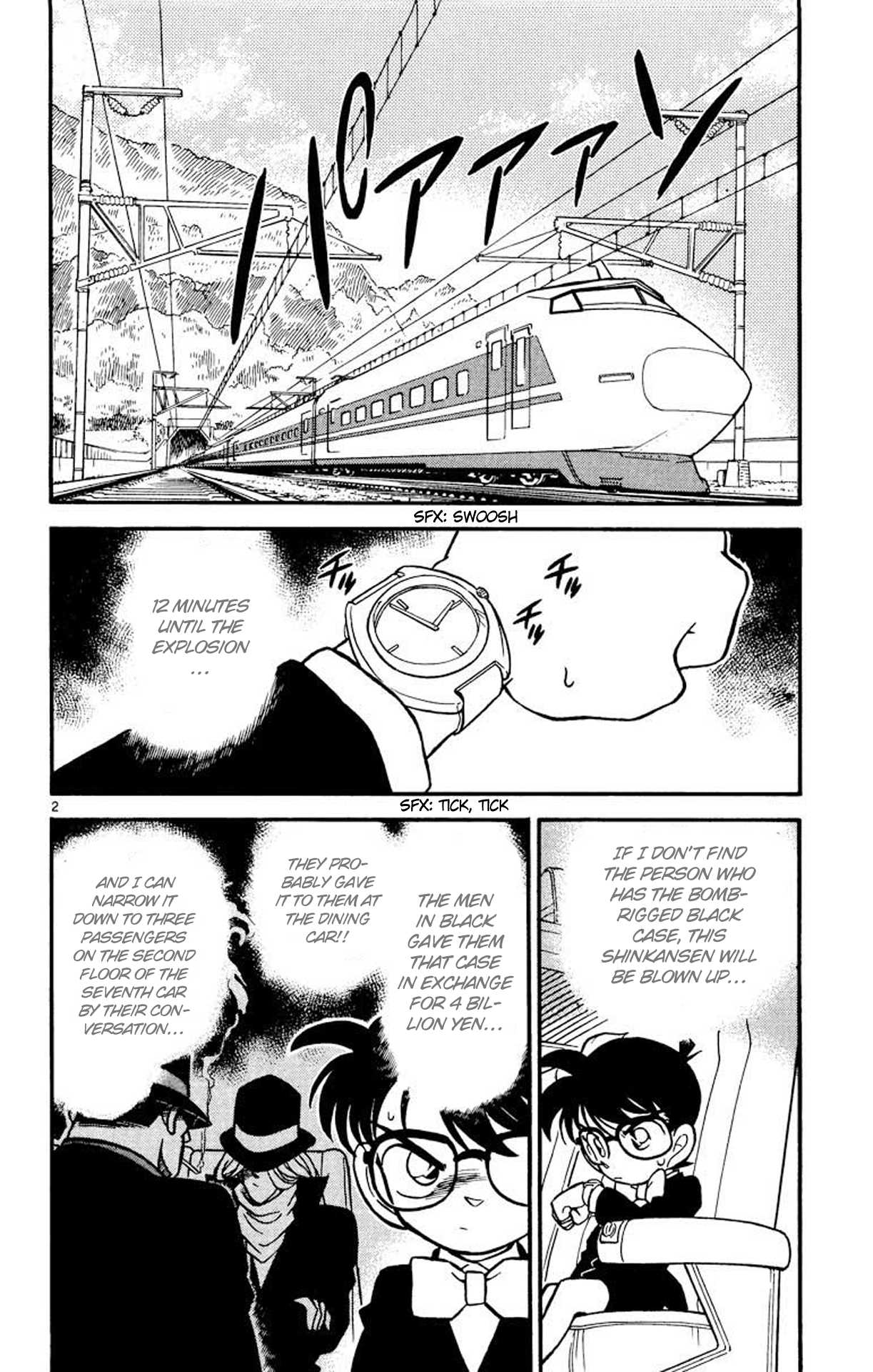 Detective Conan Chapter 35 page 3 - Chapter 35: The Last 10 Seconds of Fear
