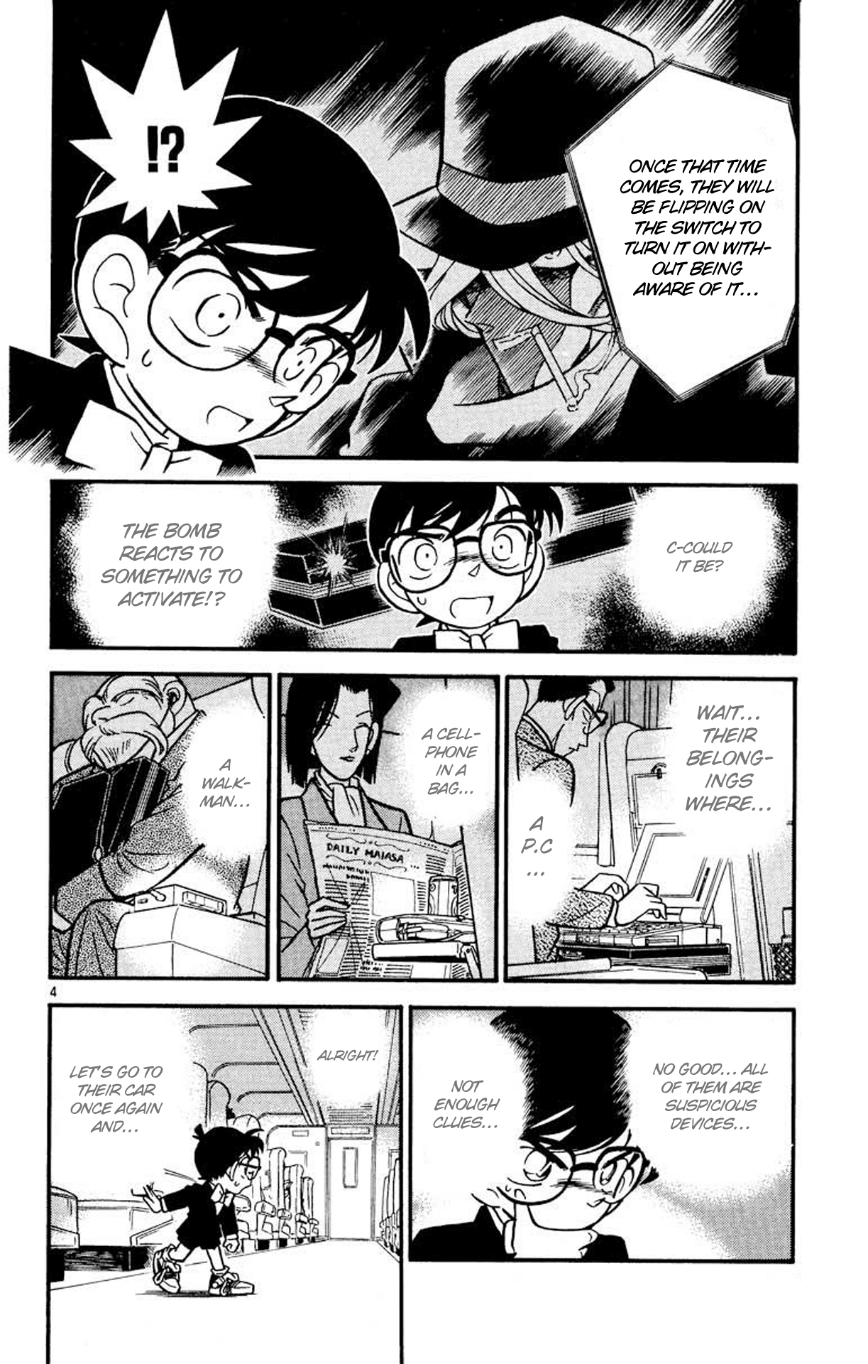 Detective Conan Chapter 35 page 5 - Chapter 35: The Last 10 Seconds of Fear