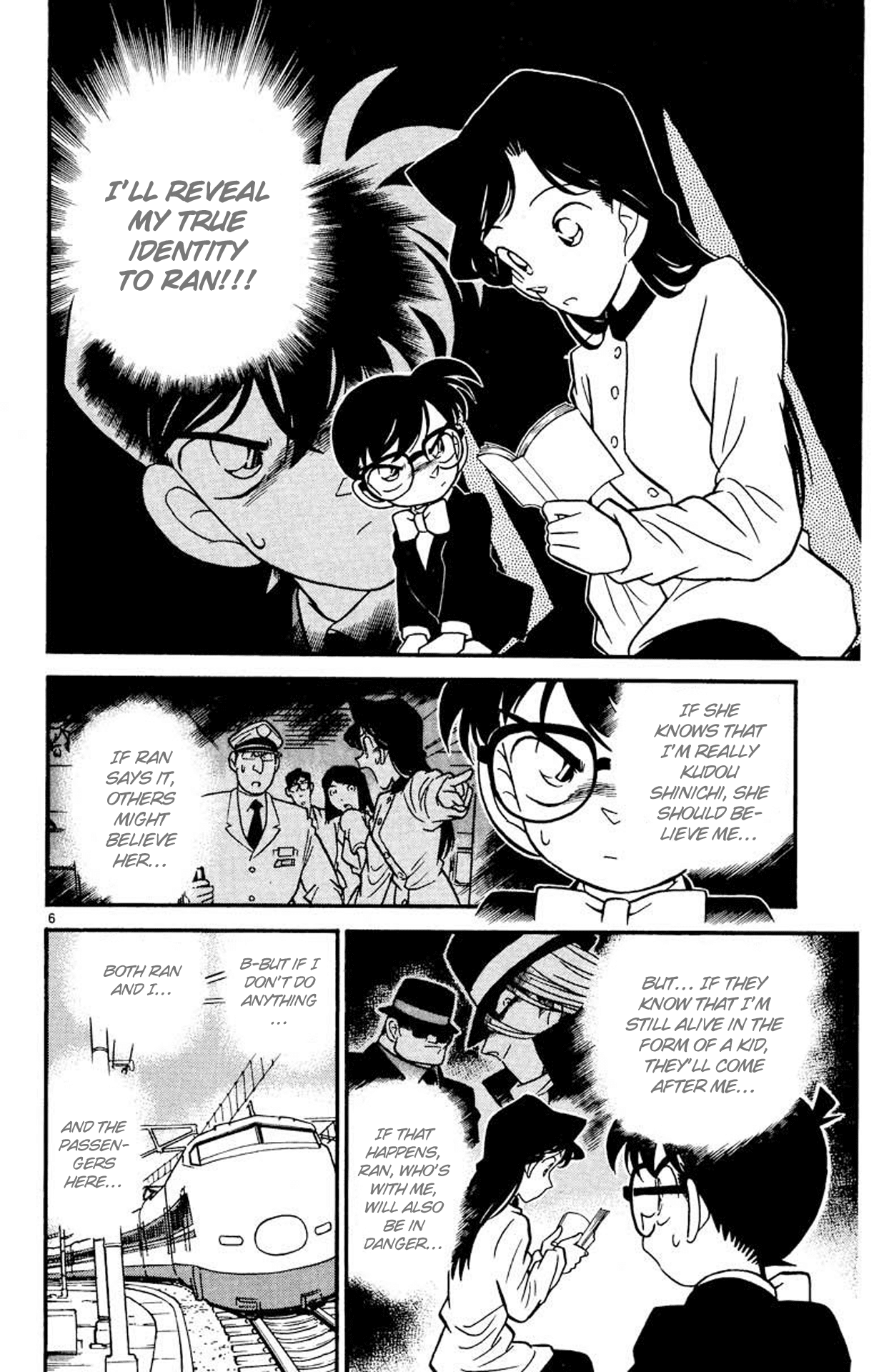 Detective Conan Chapter 35 page 7 - Chapter 35: The Last 10 Seconds of Fear