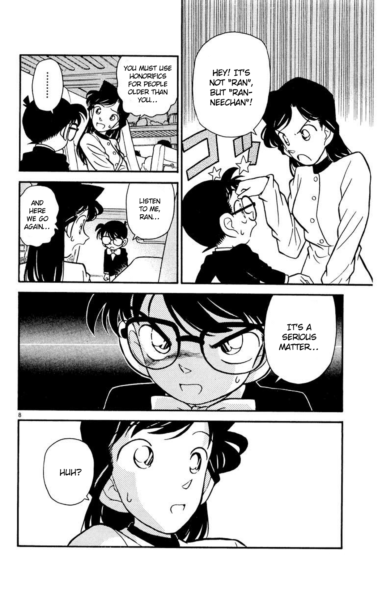 Detective Conan Chapter 35 page 9 - Chapter 35: The Last 10 Seconds of Fear