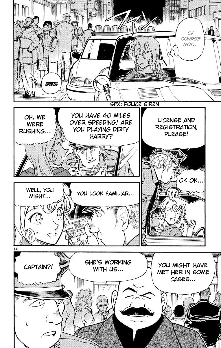 Detective Conan Chapter 350 page 15 - Chapter 350: Golden Apple 1