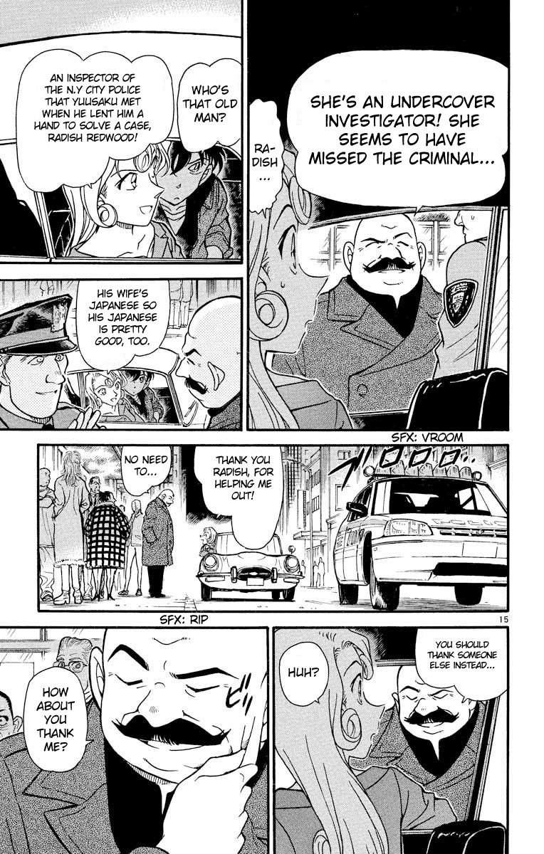 Detective Conan Chapter 350 page 16 - Chapter 350: Golden Apple 1
