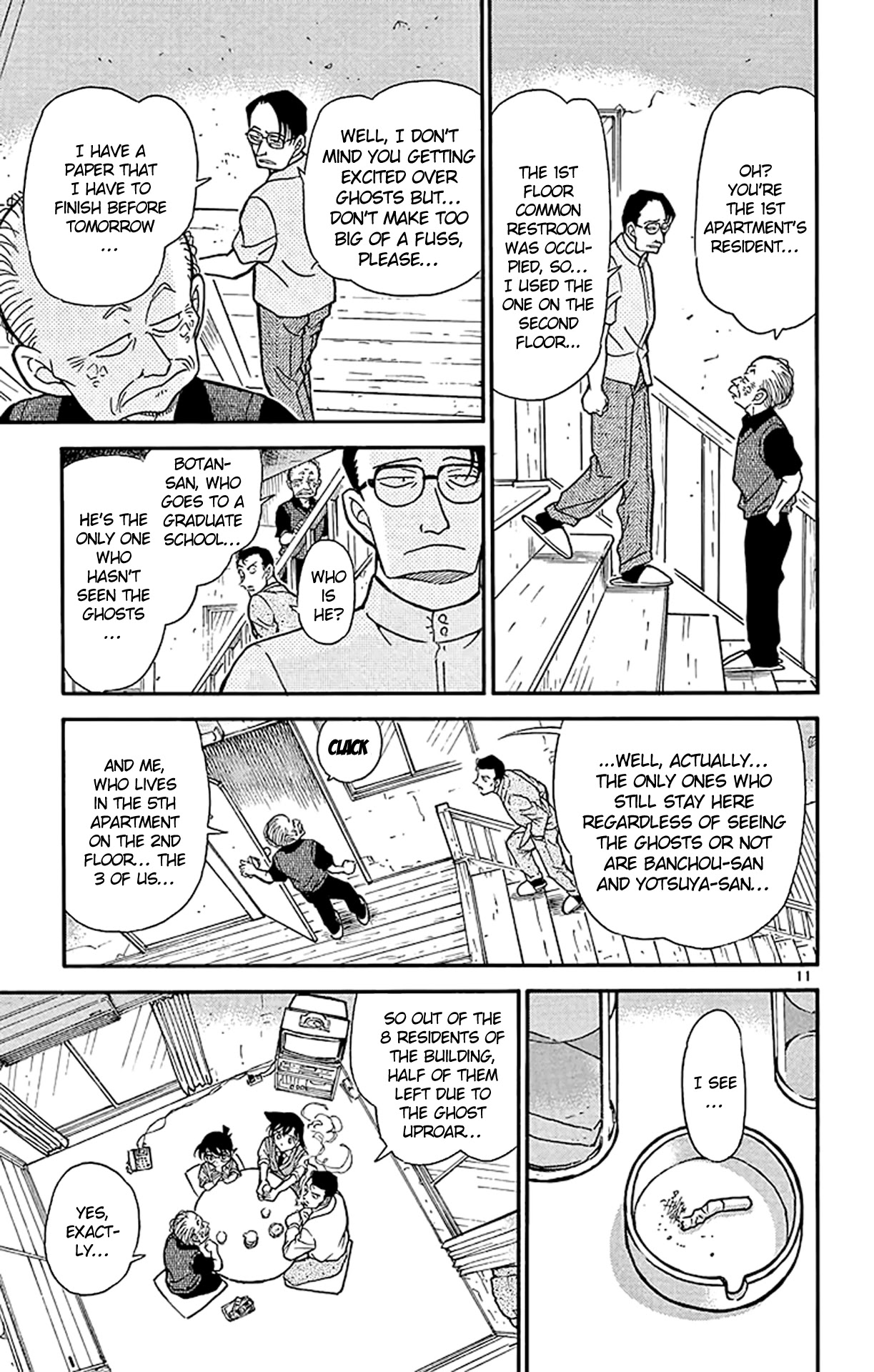 Detective Conan Chapter 355 page 12 - Chapter 355: The Ghost Mansion's Mystery (1)
